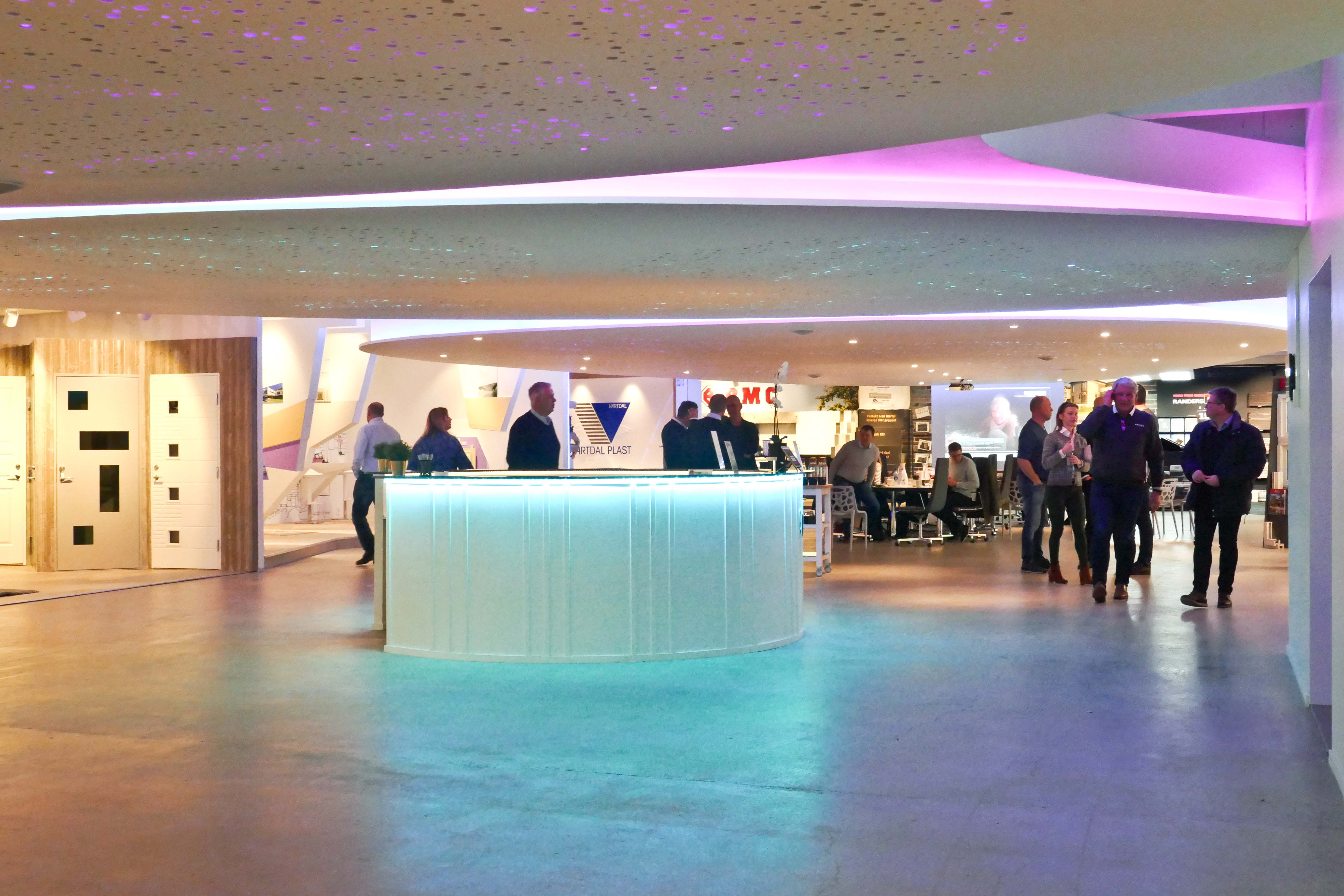 Inspirerende showroom på Alnabru