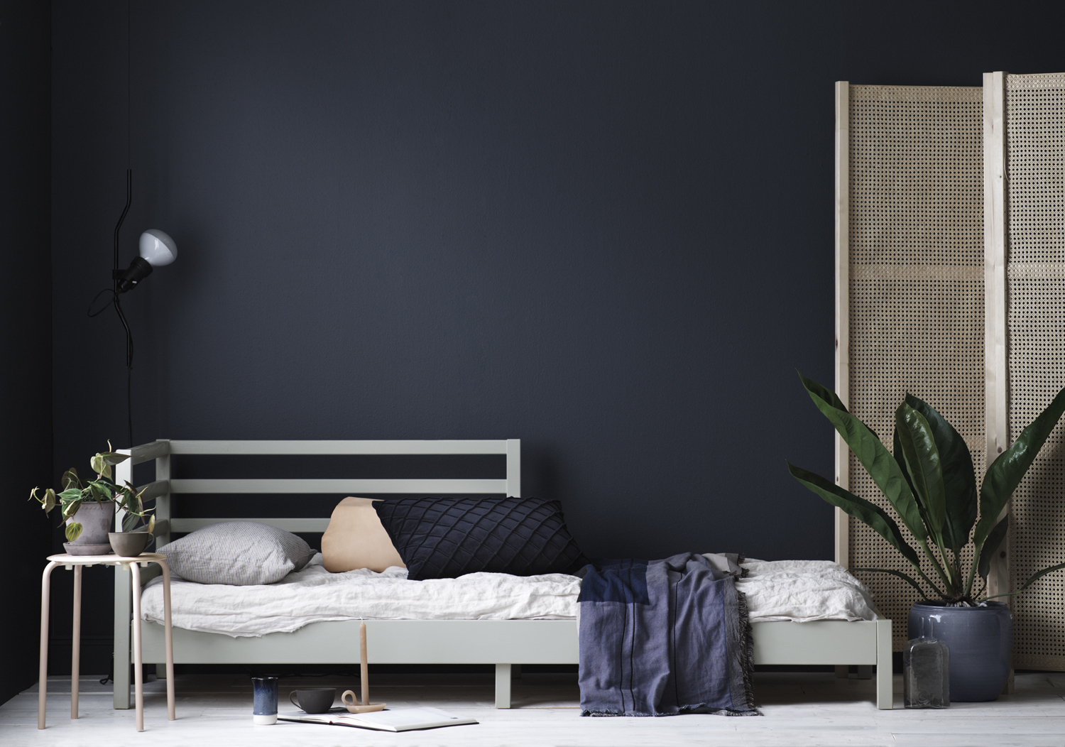 Mørke farger fortstørrer små rom