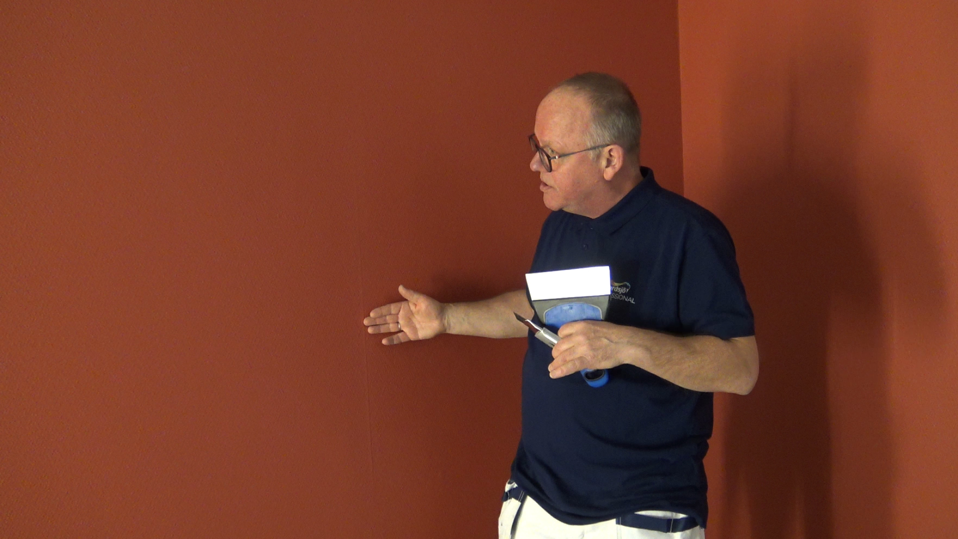 Gjør veggen klar for helsparkling