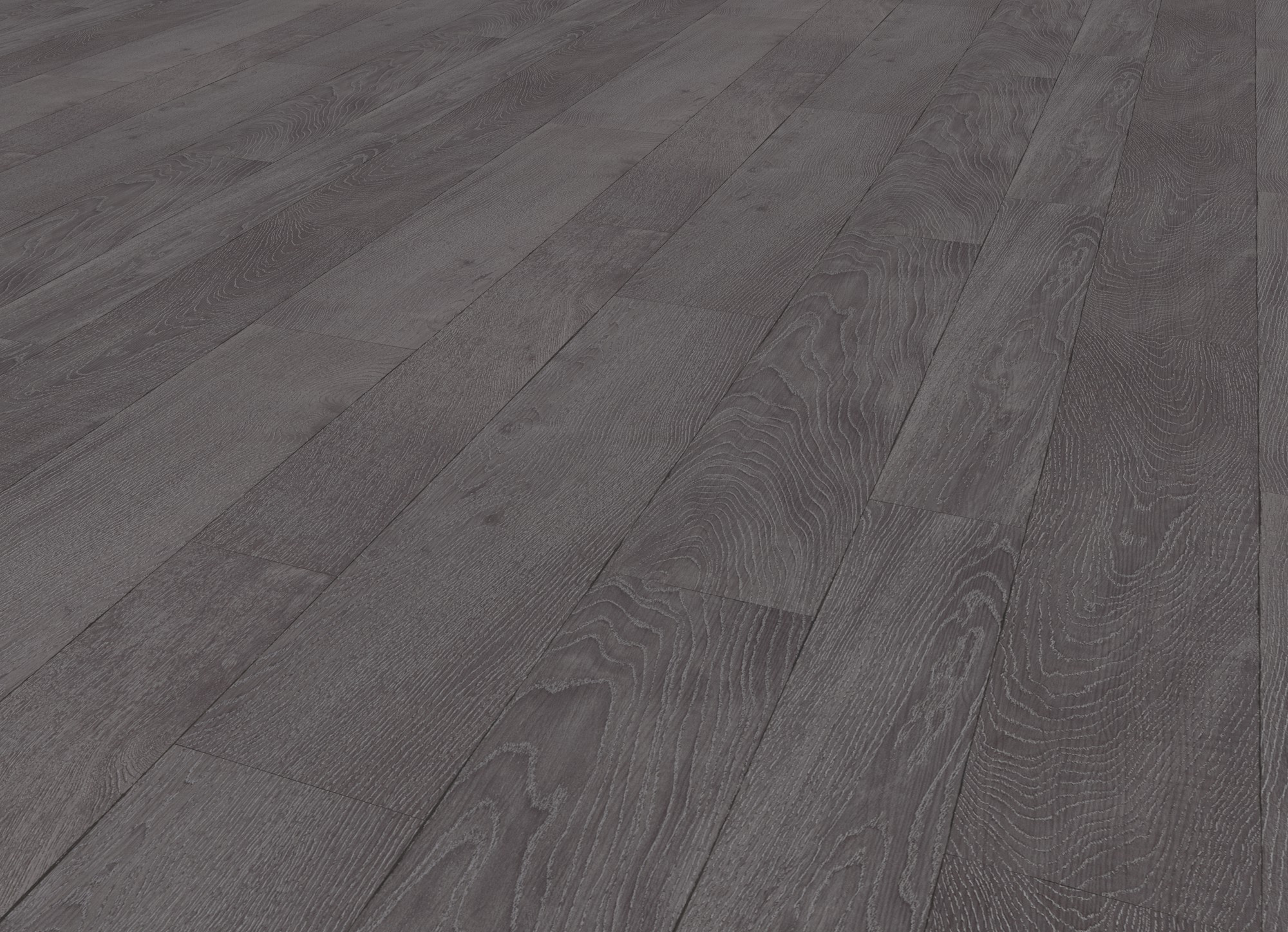  SKIMMER:  Walden Silver Grey er et tredesign med sølvskimmer.