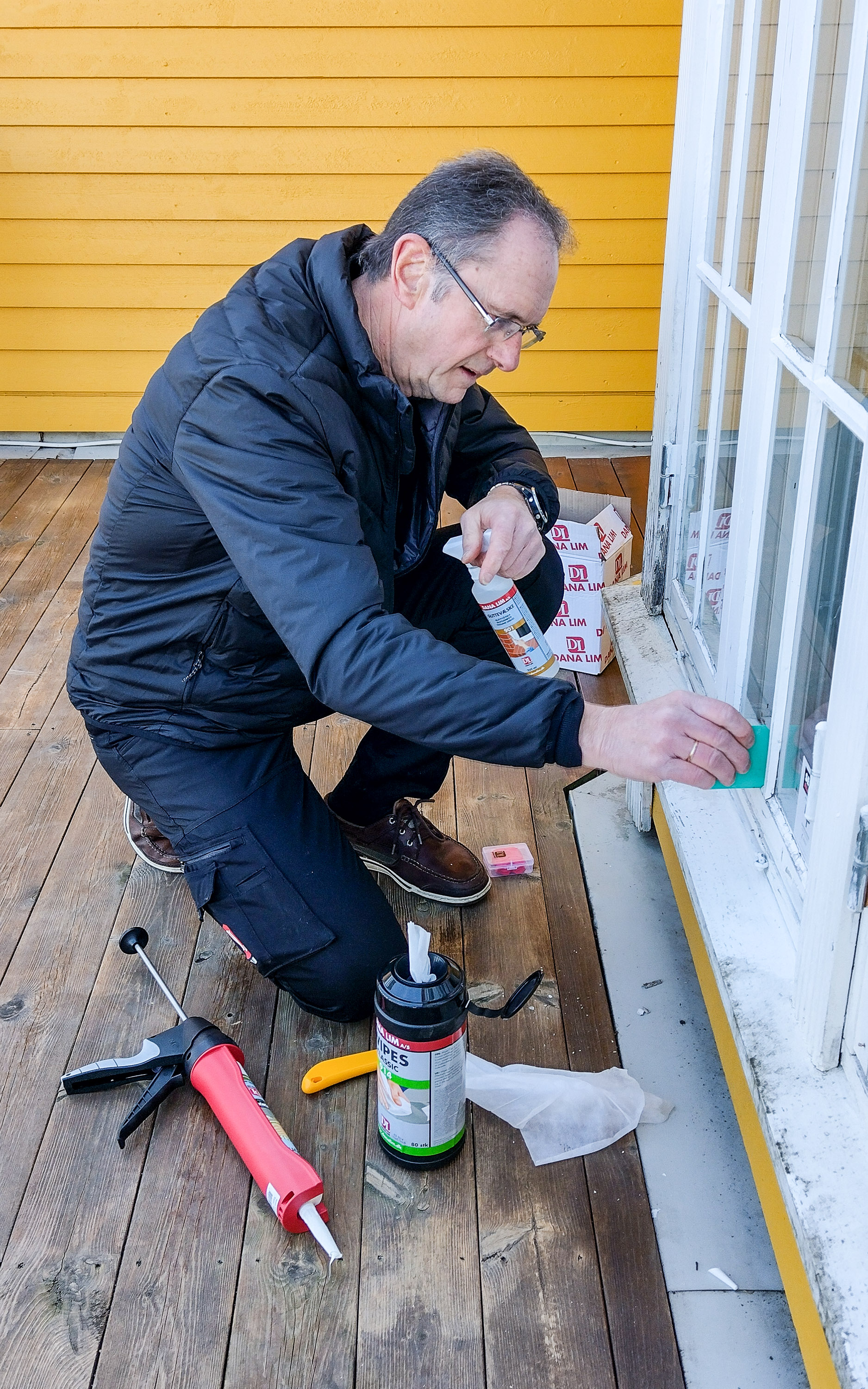 TIlpasse fugeglatter