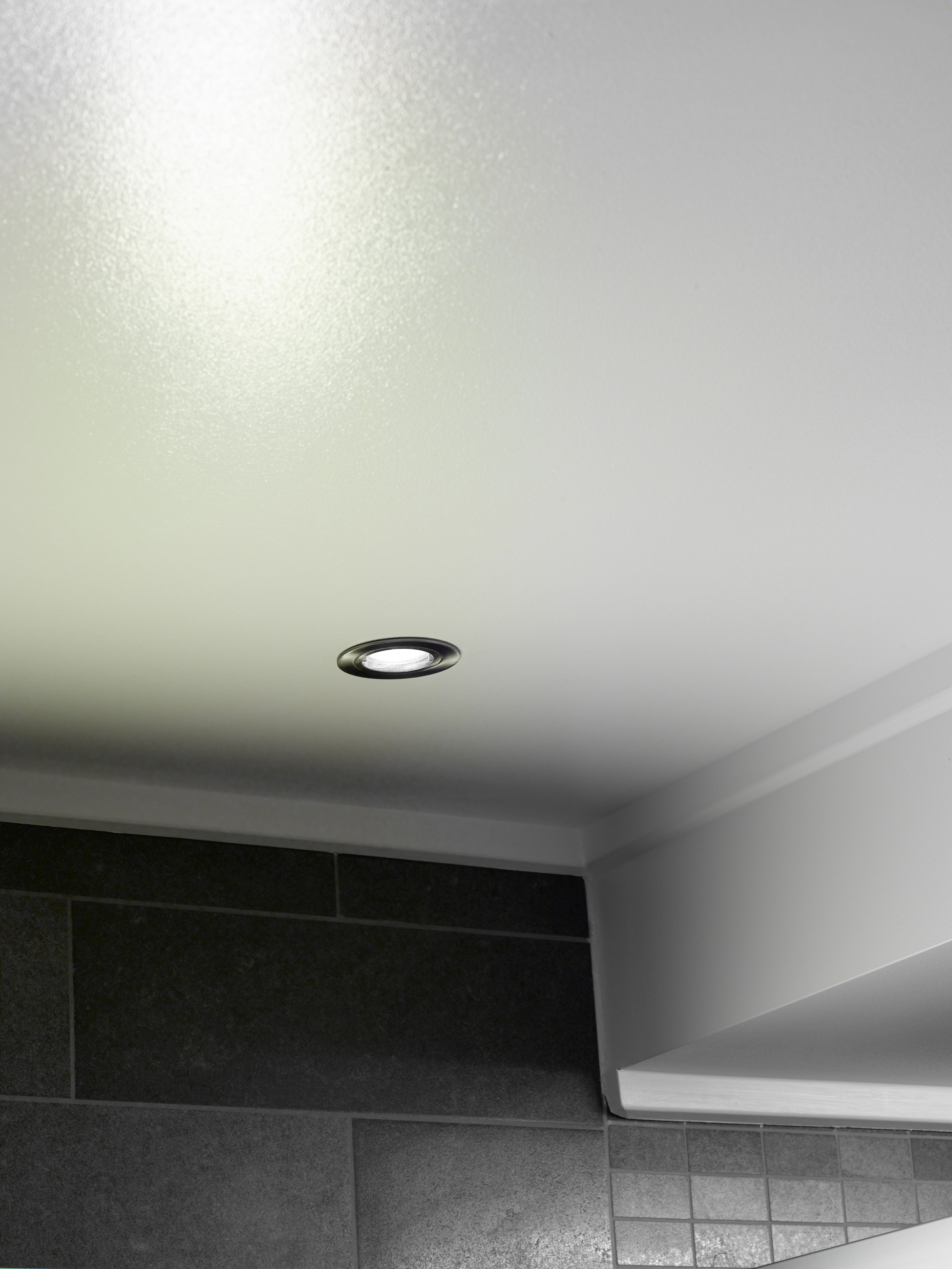 Våtromsmaling er ofte halvblank.