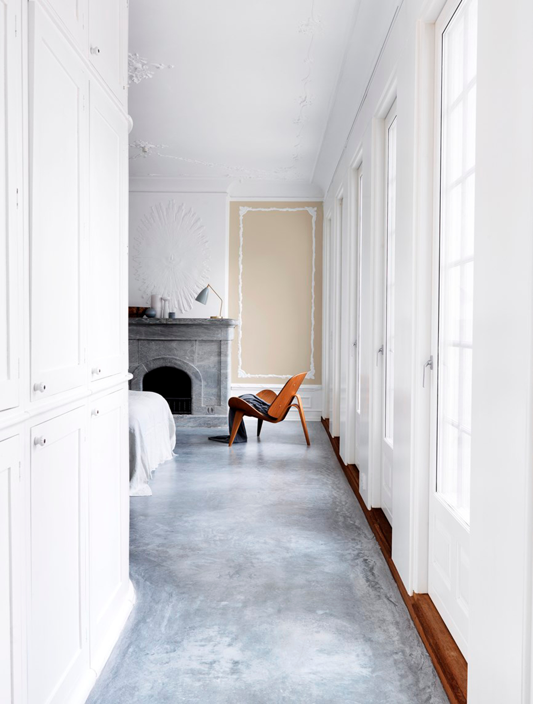 Fargene i hjemmet er p&aring;virket av omgivelsene ute.