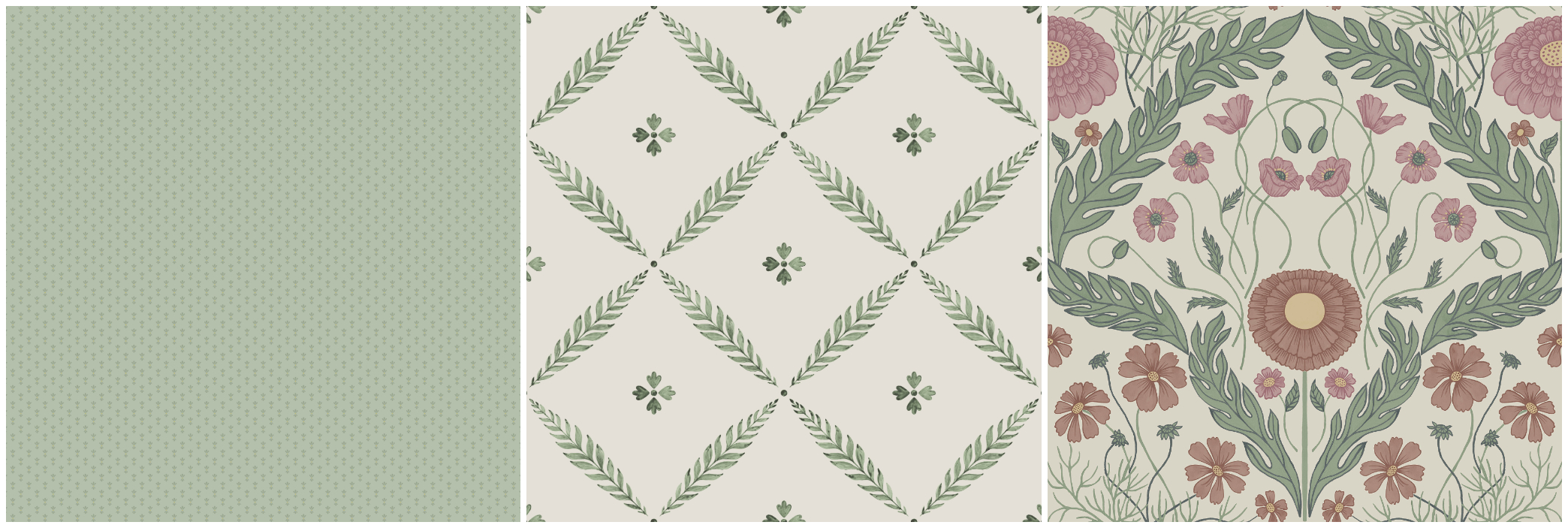 Mønstermiks med tapet