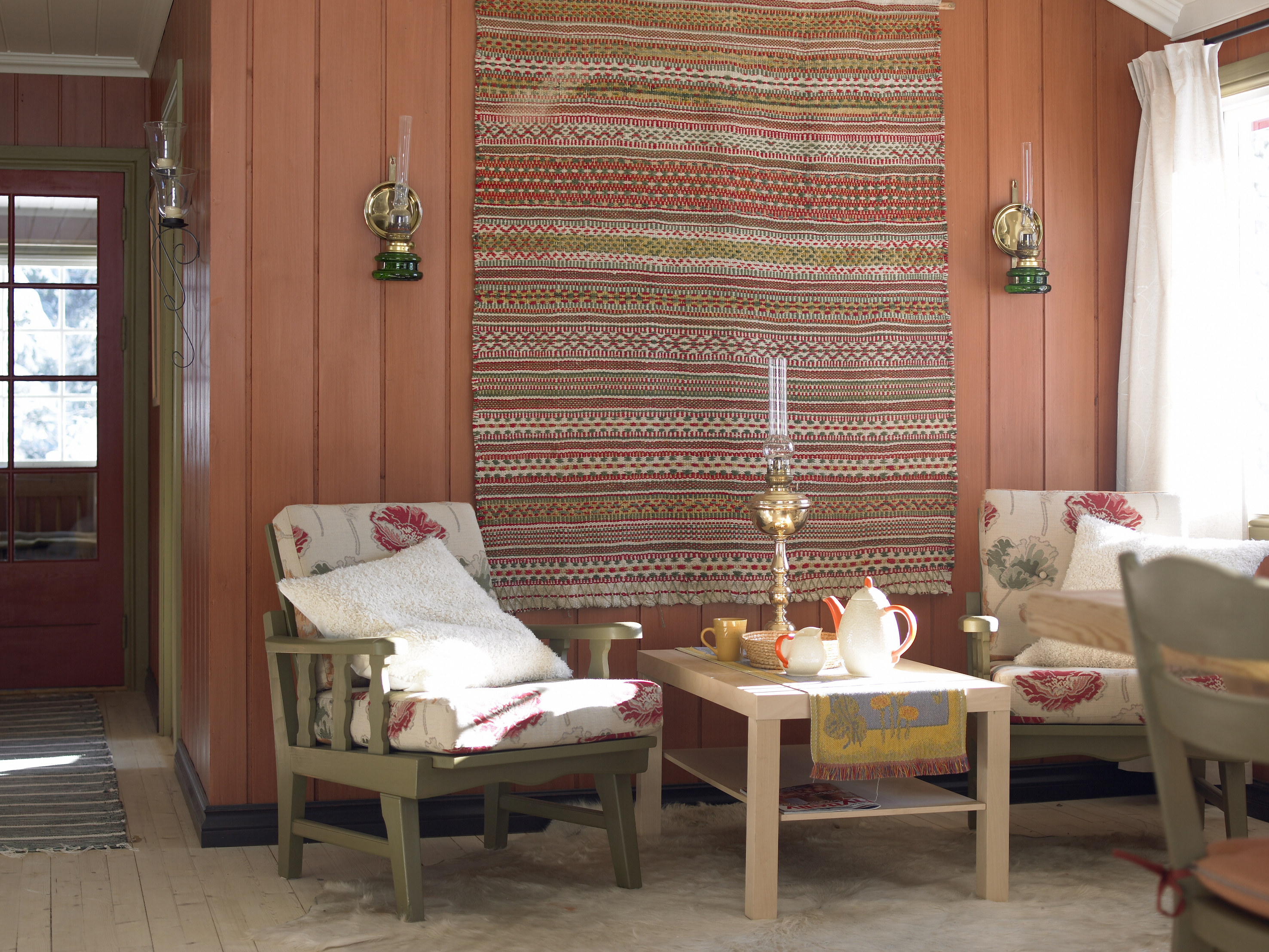 Hyttekos i lune rammer