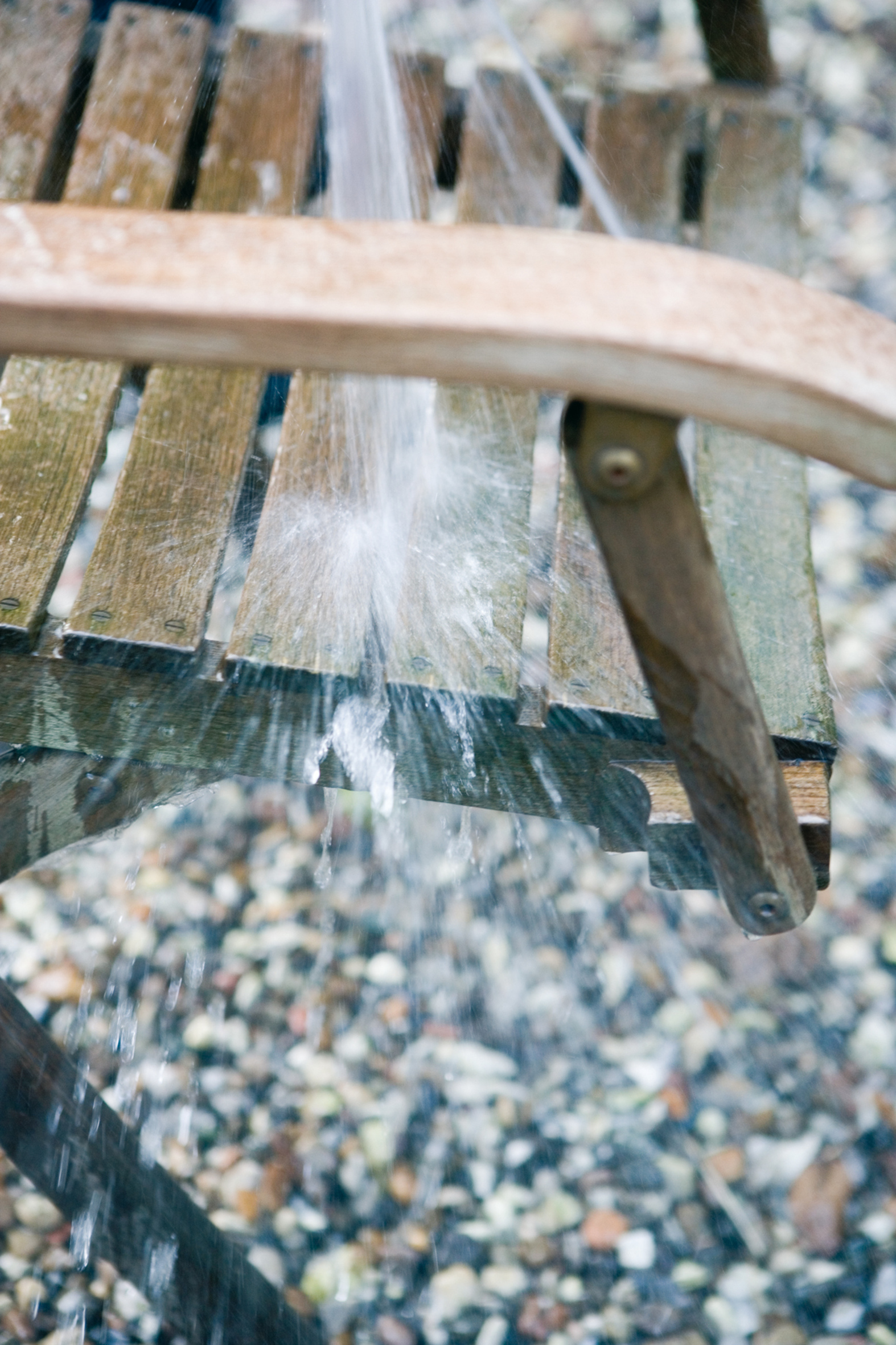 Tenk på teakmøblene