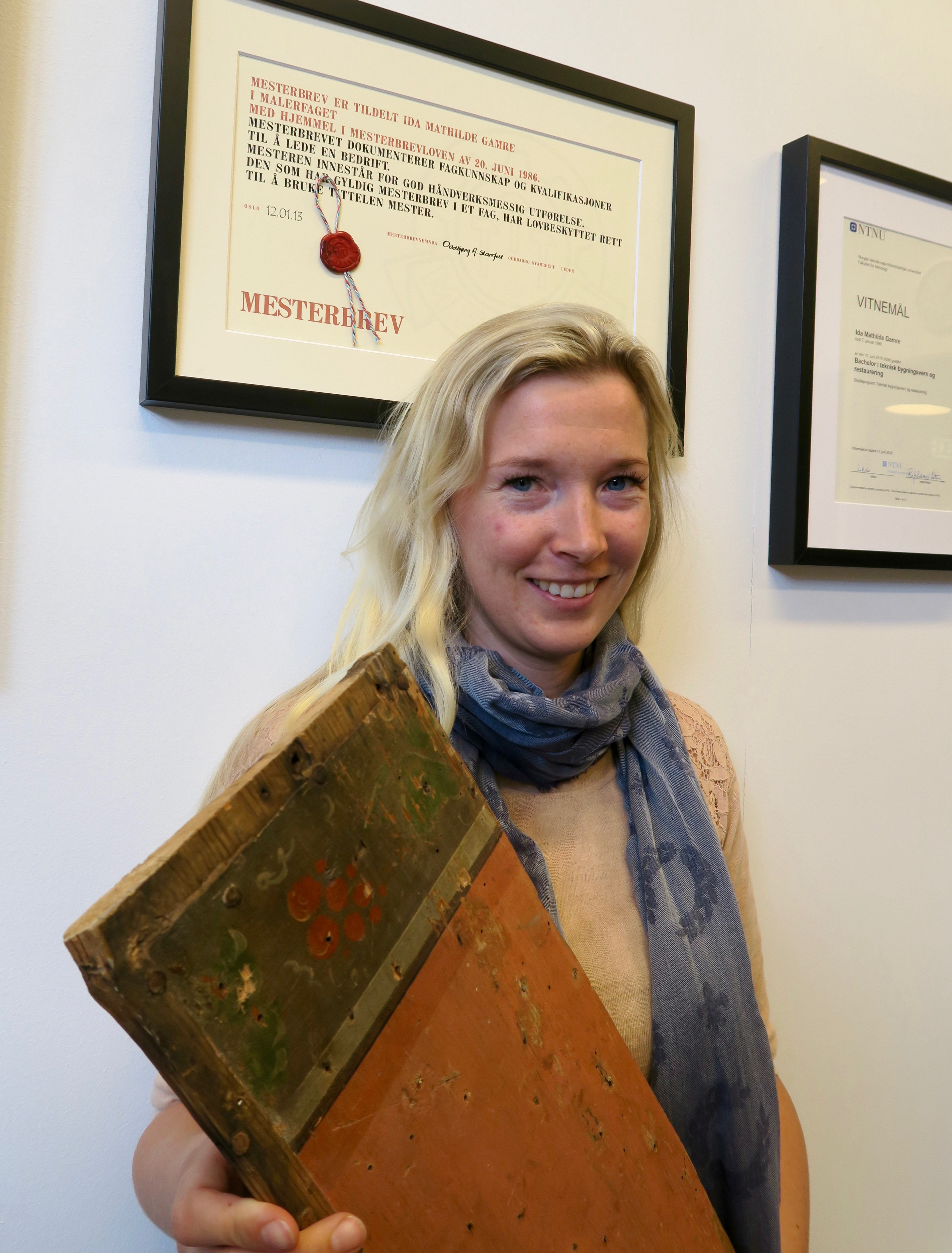 STOLT: Ida Gamre er stolt av faget sitt. Nå vil hun inspirere andre til å gjøre som henne.