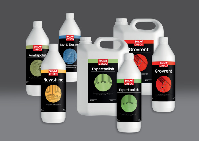 Enklere å velge rengjøringsmidler