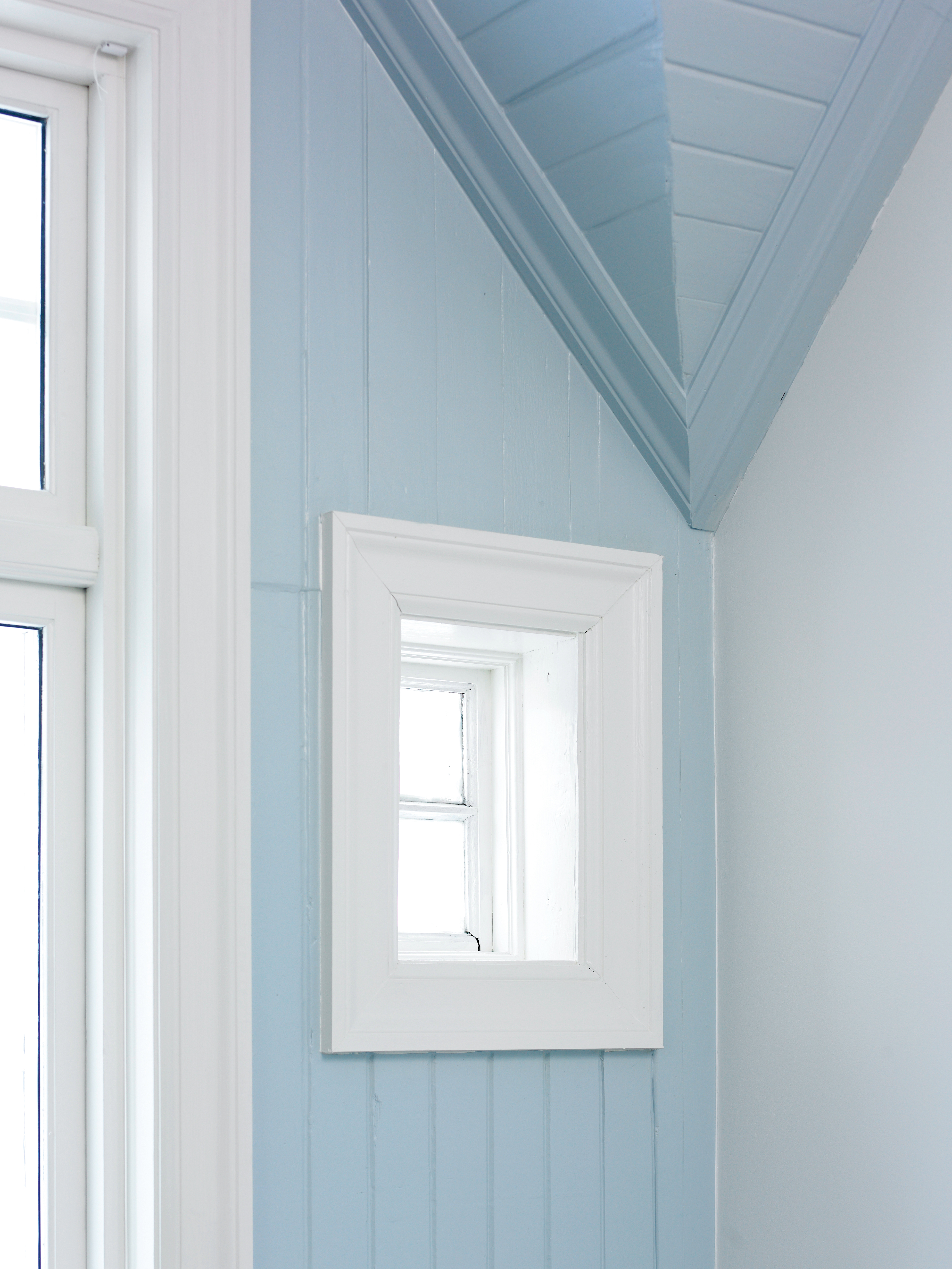 Moderne bad i gammelt hus