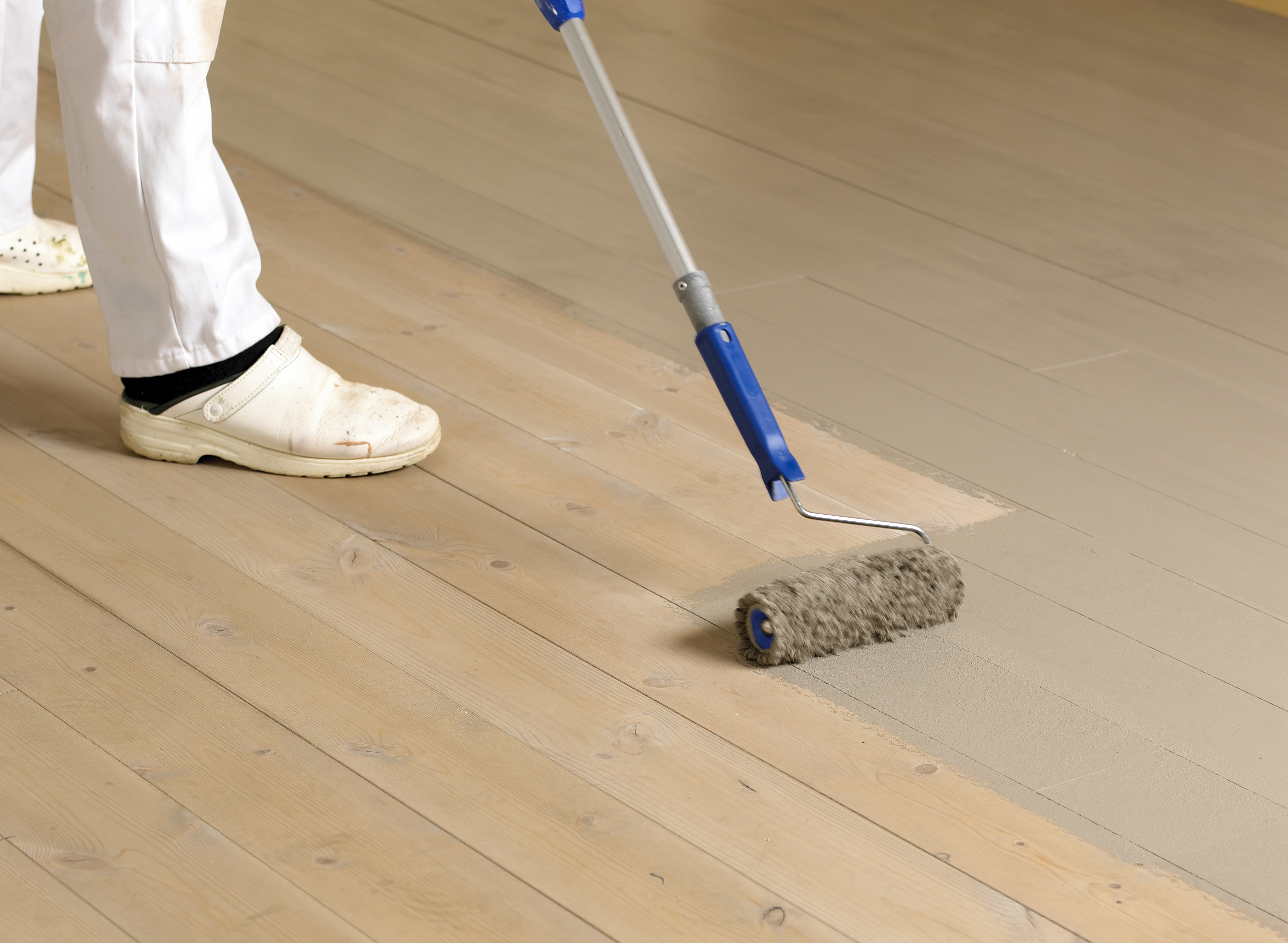 Mal et teppe på gulvet!