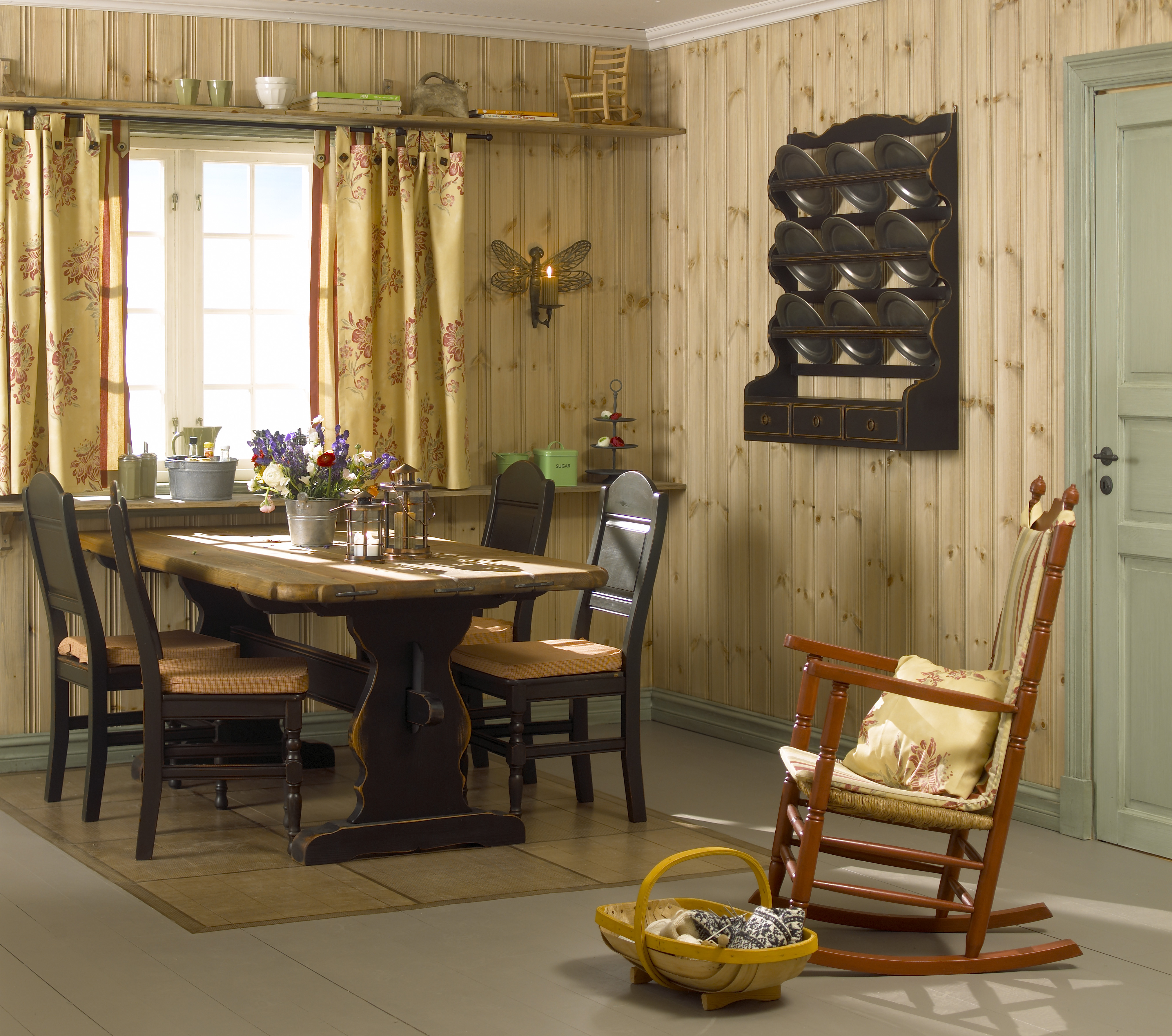 Mal et teppe på gulvet!