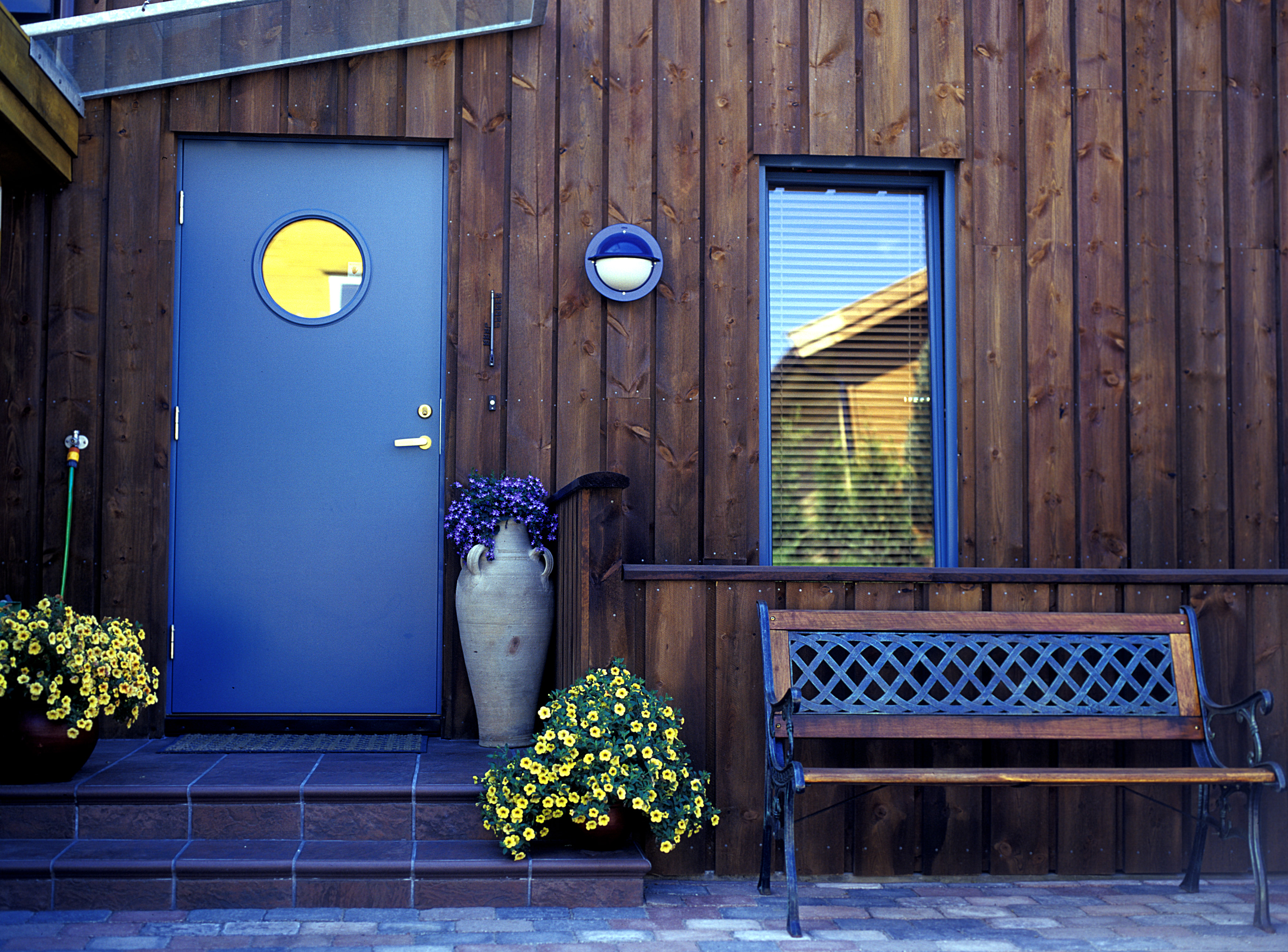 Inngangsdøren - husets hjerte