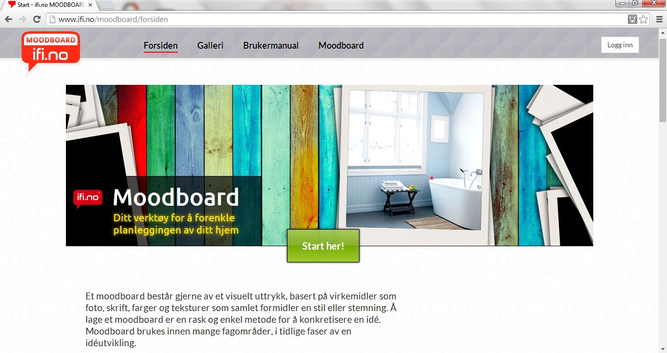 Nyhet! Moodboard på ifi.no