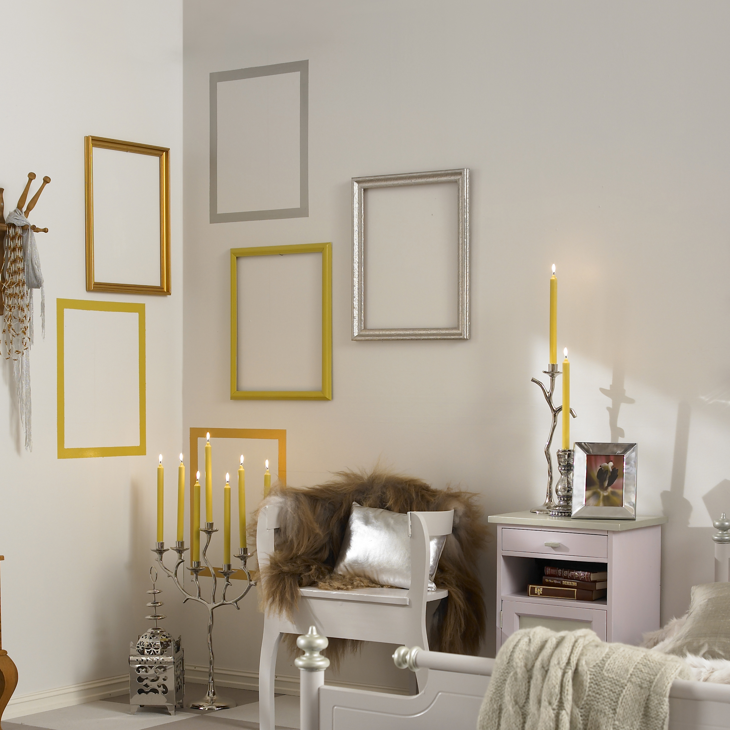 Mal rammer på veggen