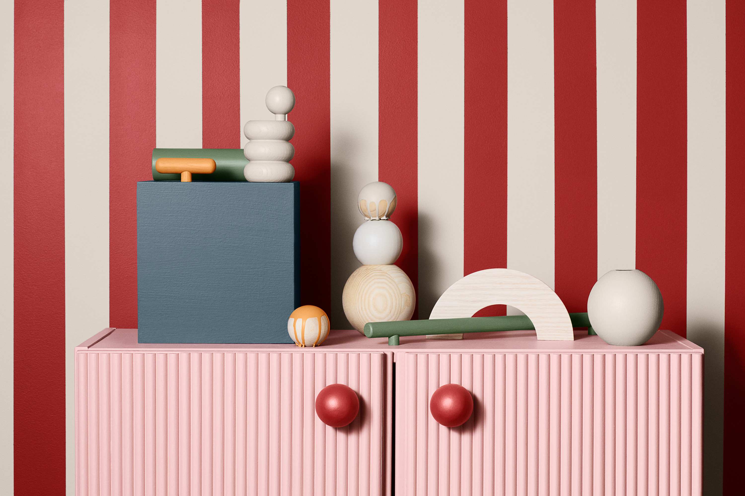 Spreke Ikea-hacks med Beckers trendfarger