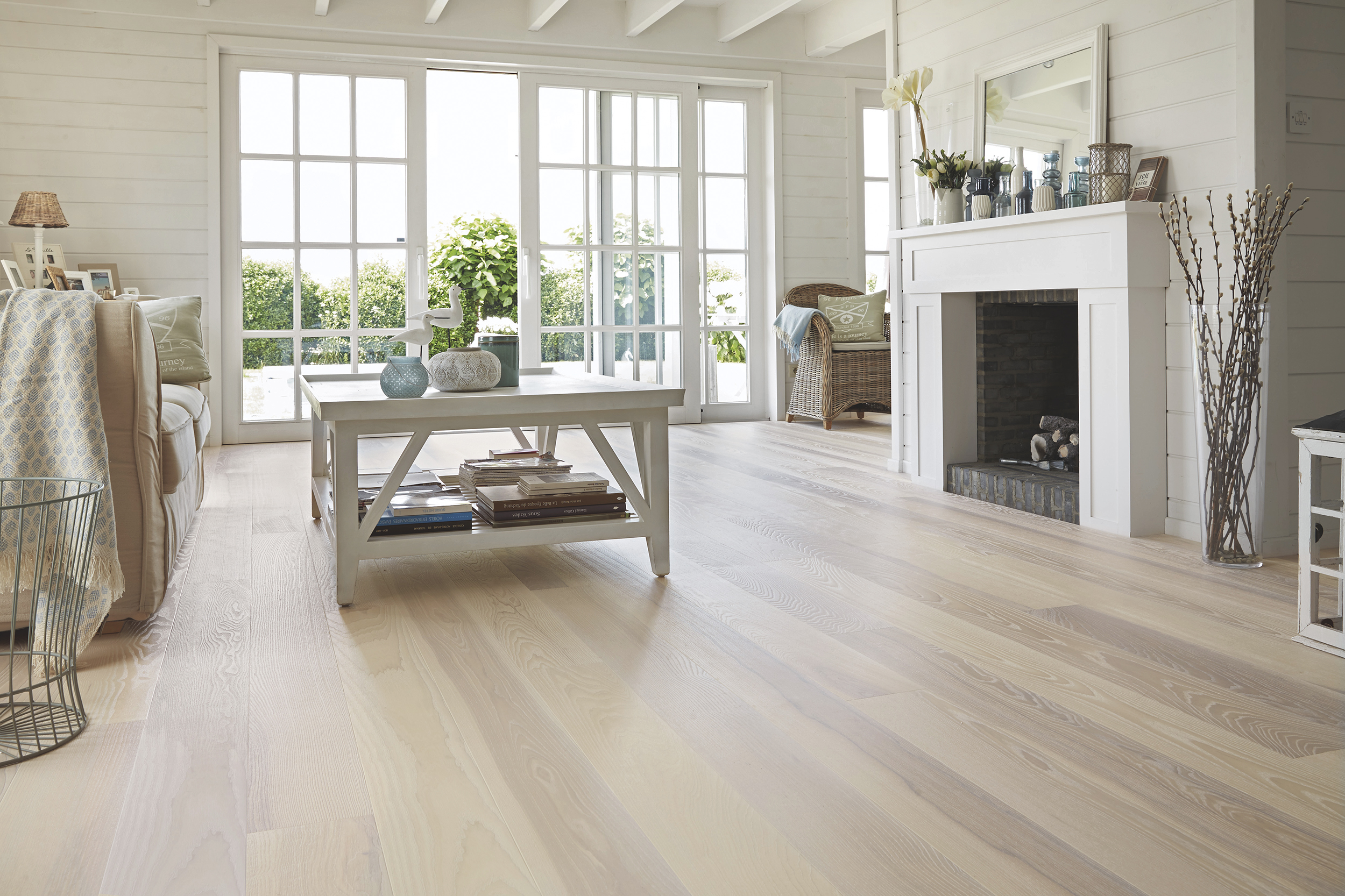 Gulvet påvirker veggfargen