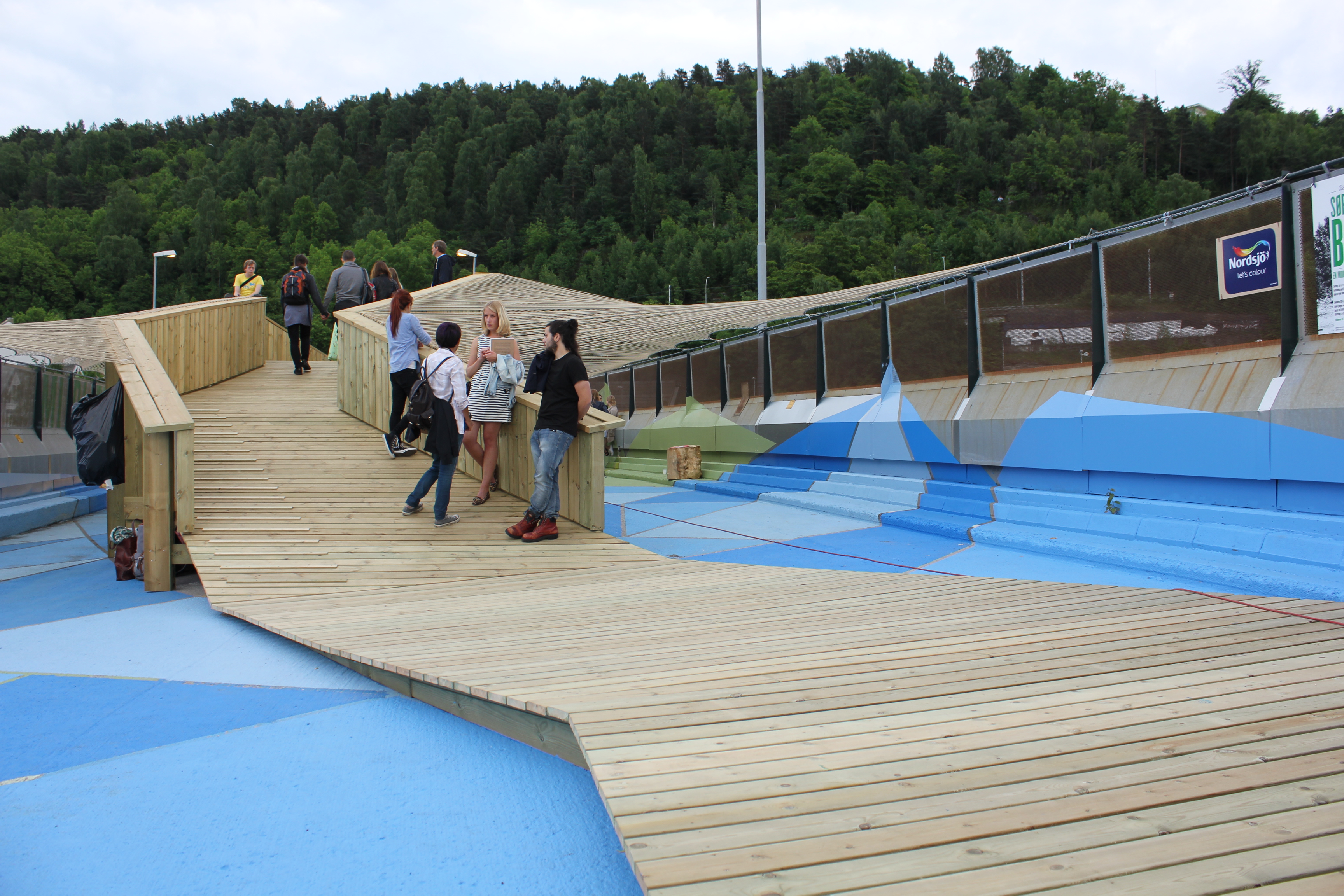 Amputert bro blir kunst