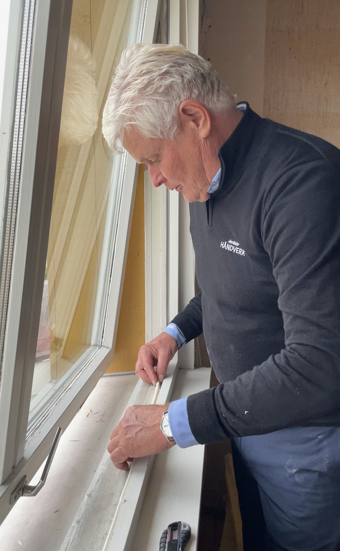 montering av tetningslist