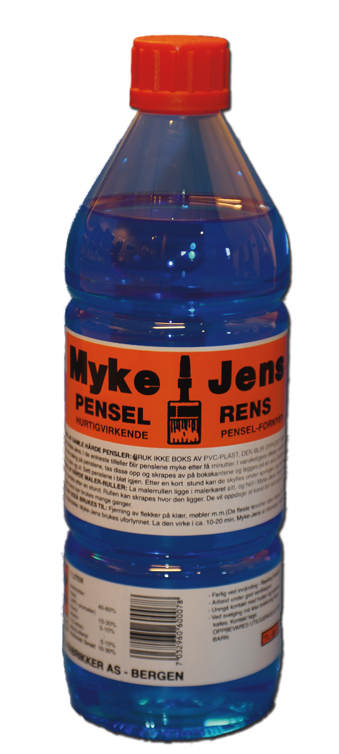 Vi snoker i hyllene hos fargehandleren.