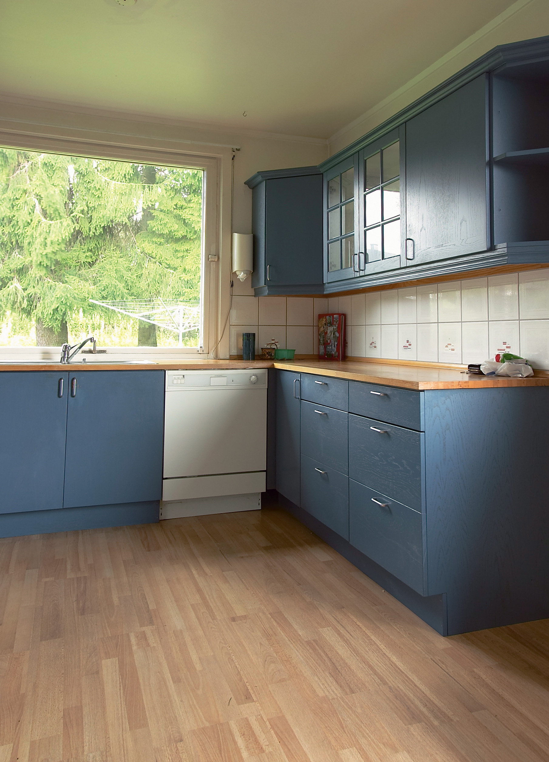 Kjøkkenet før og etter