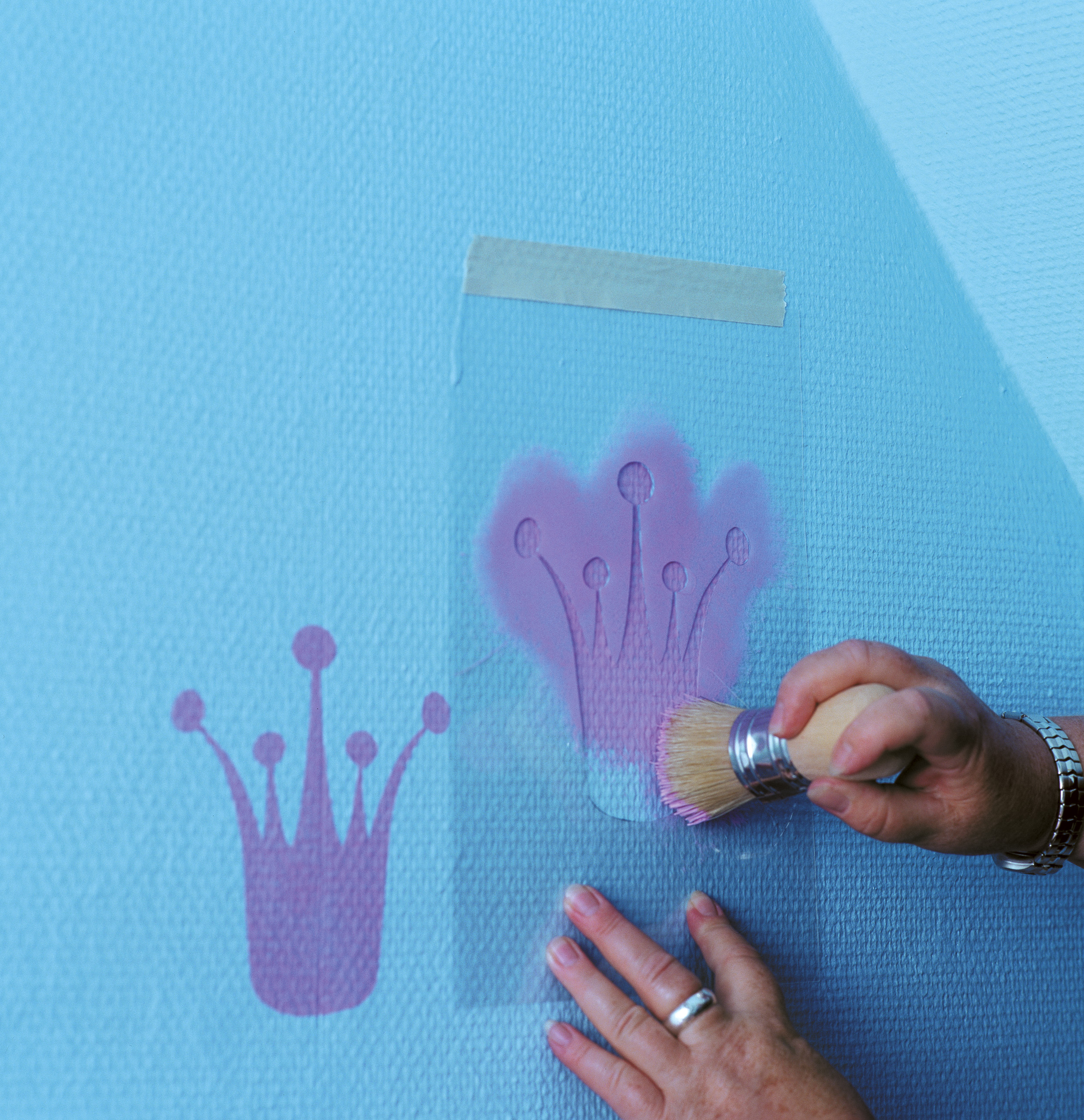 Gratis sjabloner ved kjøp av barneromsmaling