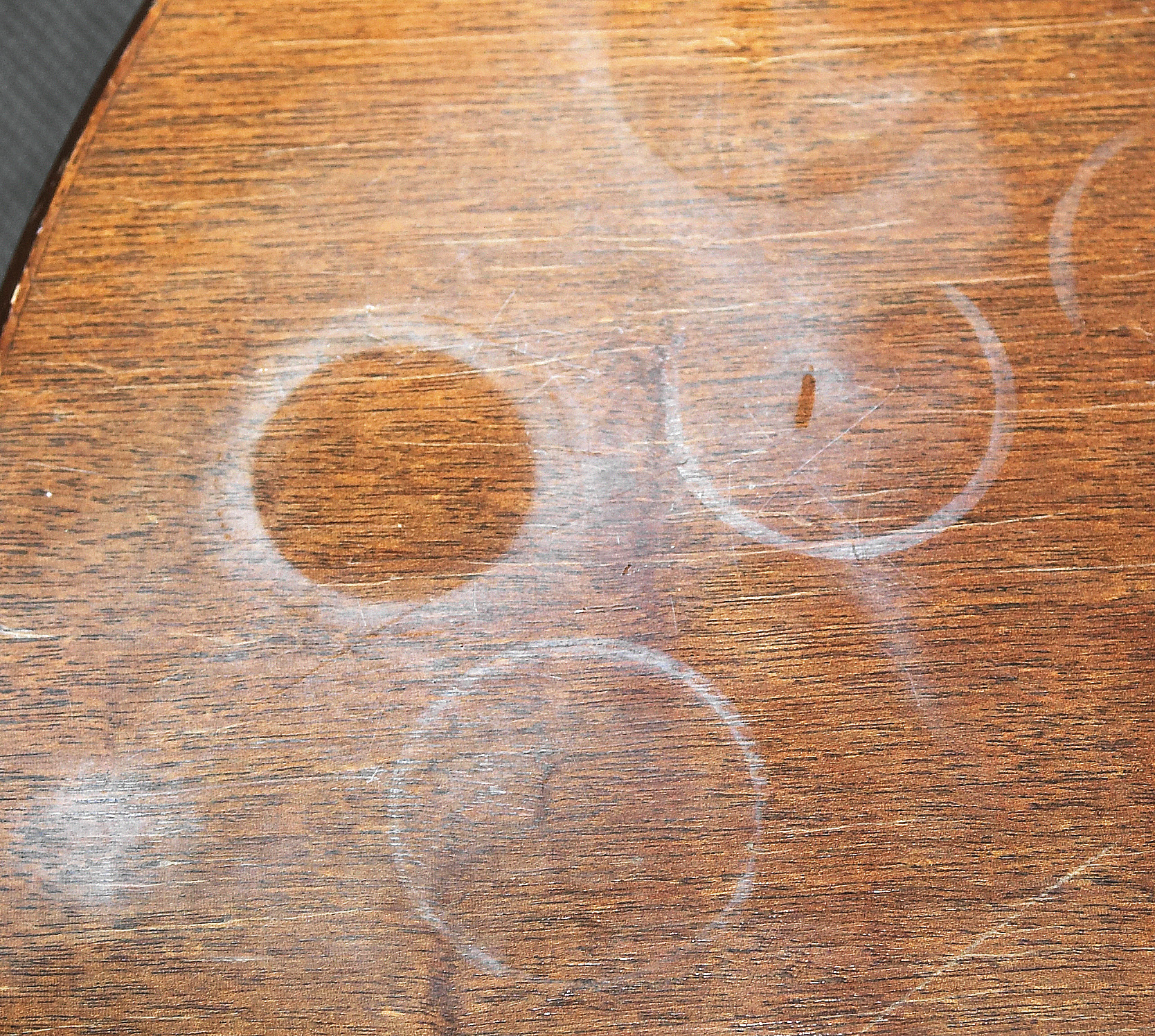 Skinnende blankt bord til jul