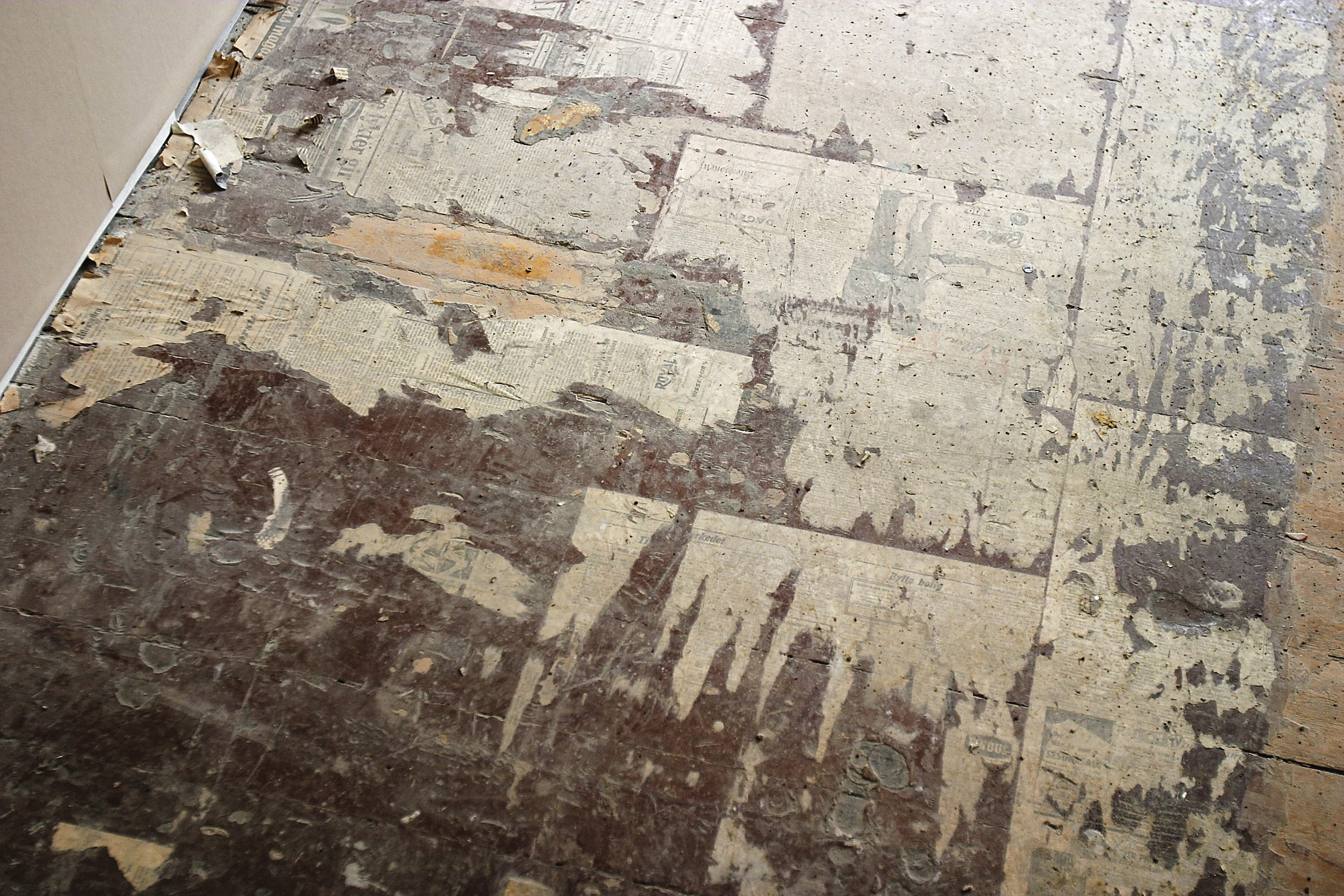 Let fram gulvet under gulvet!