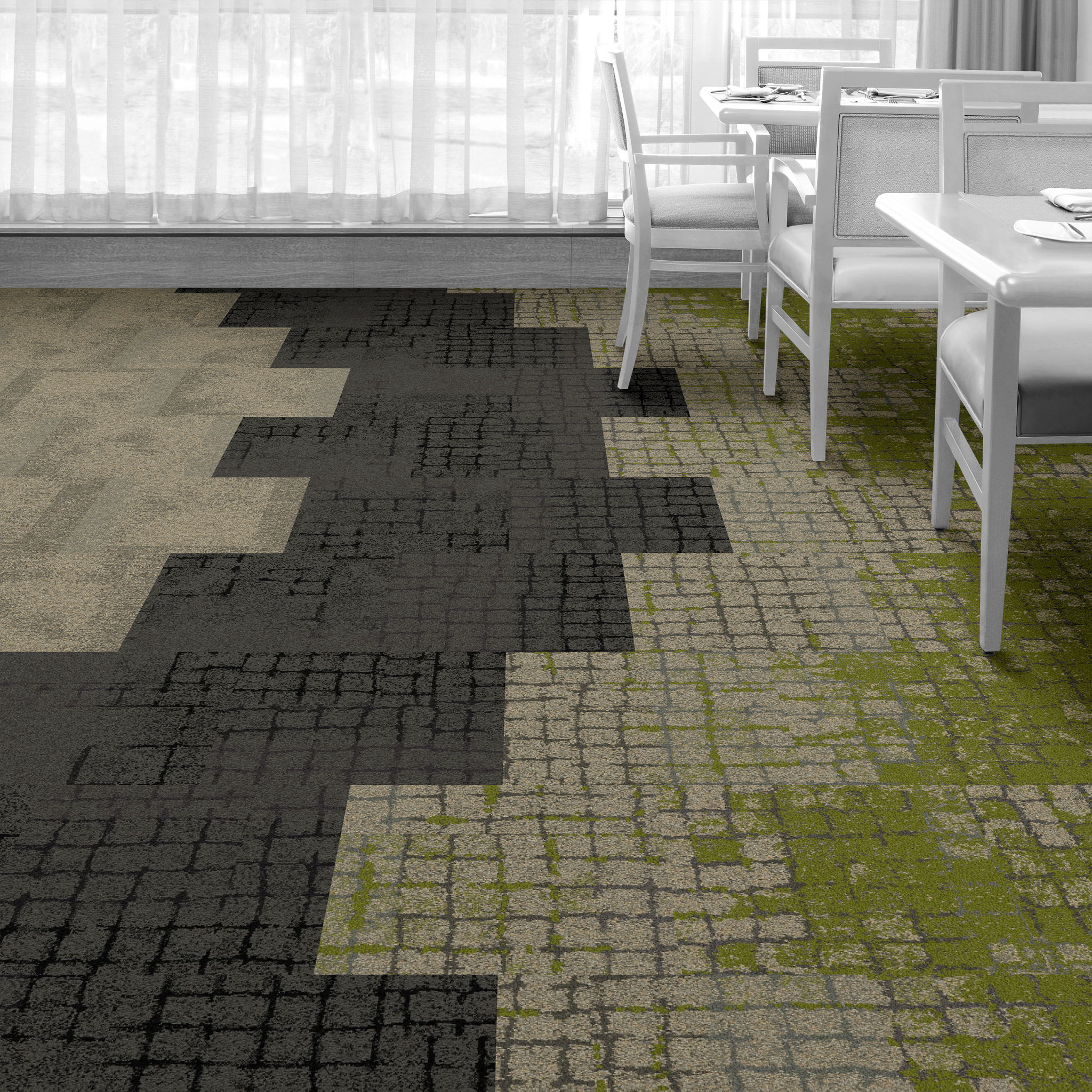 Naturlige teppefliser