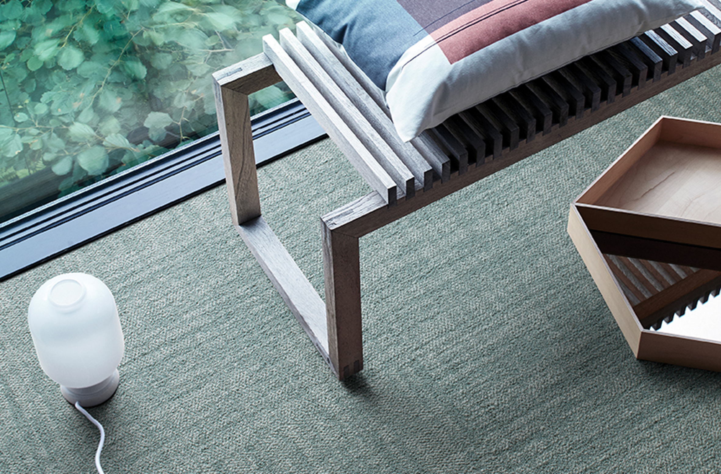 Rolig opplevelse med teppe