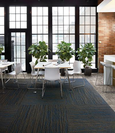 Teppefliser med naturens fotavtrykk