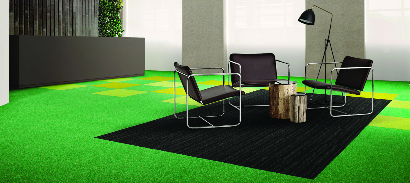 Setter farge på gulvet