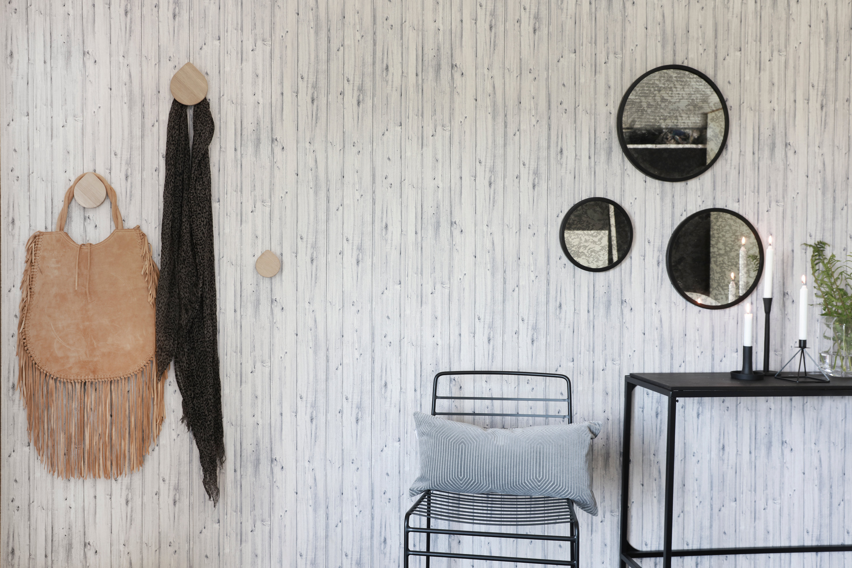 Kaldt og varmt interiør