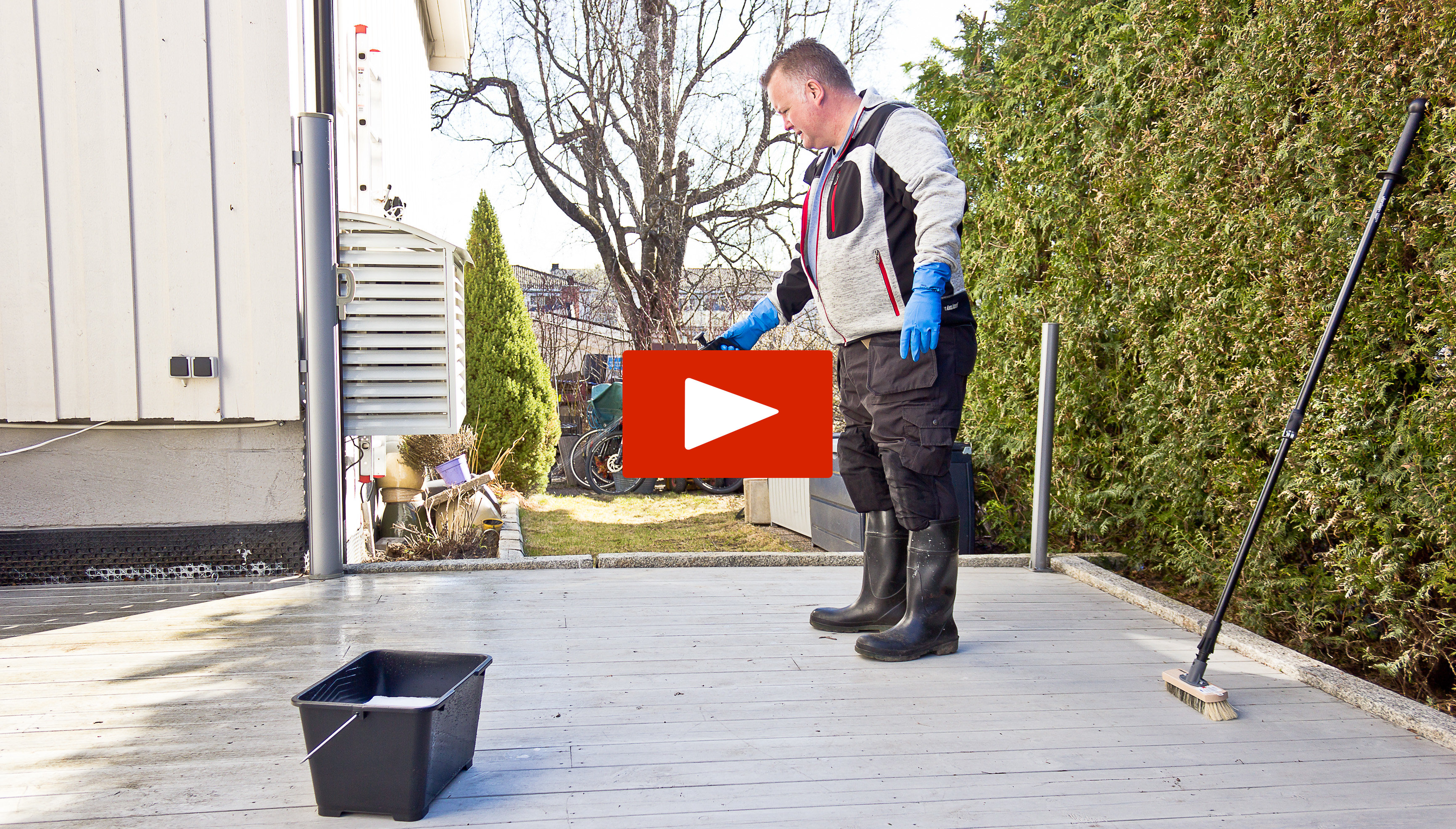 IFITV: Forarbeid før du skal beise terrassen