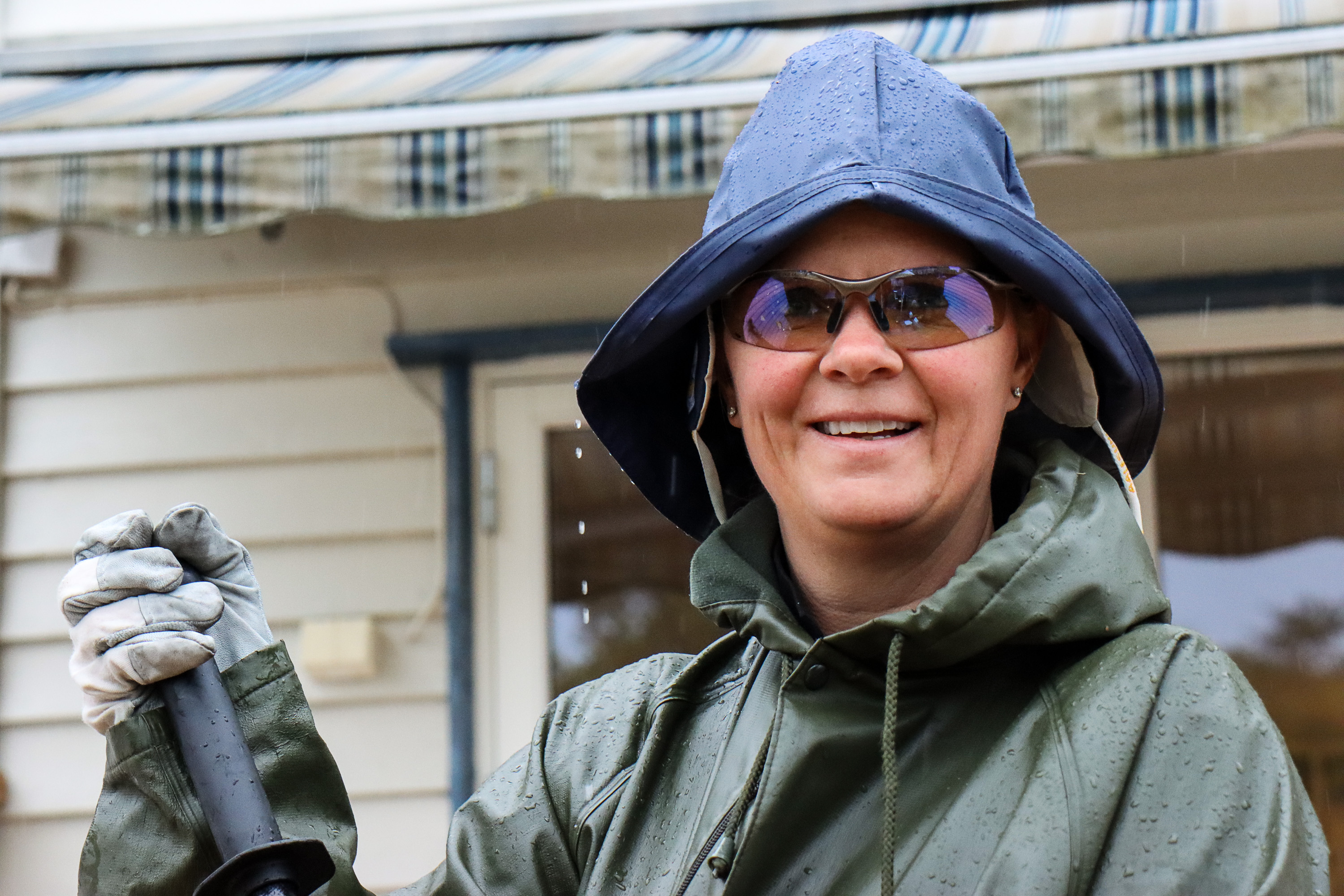 Regnvær gjør vaskejobben enklere