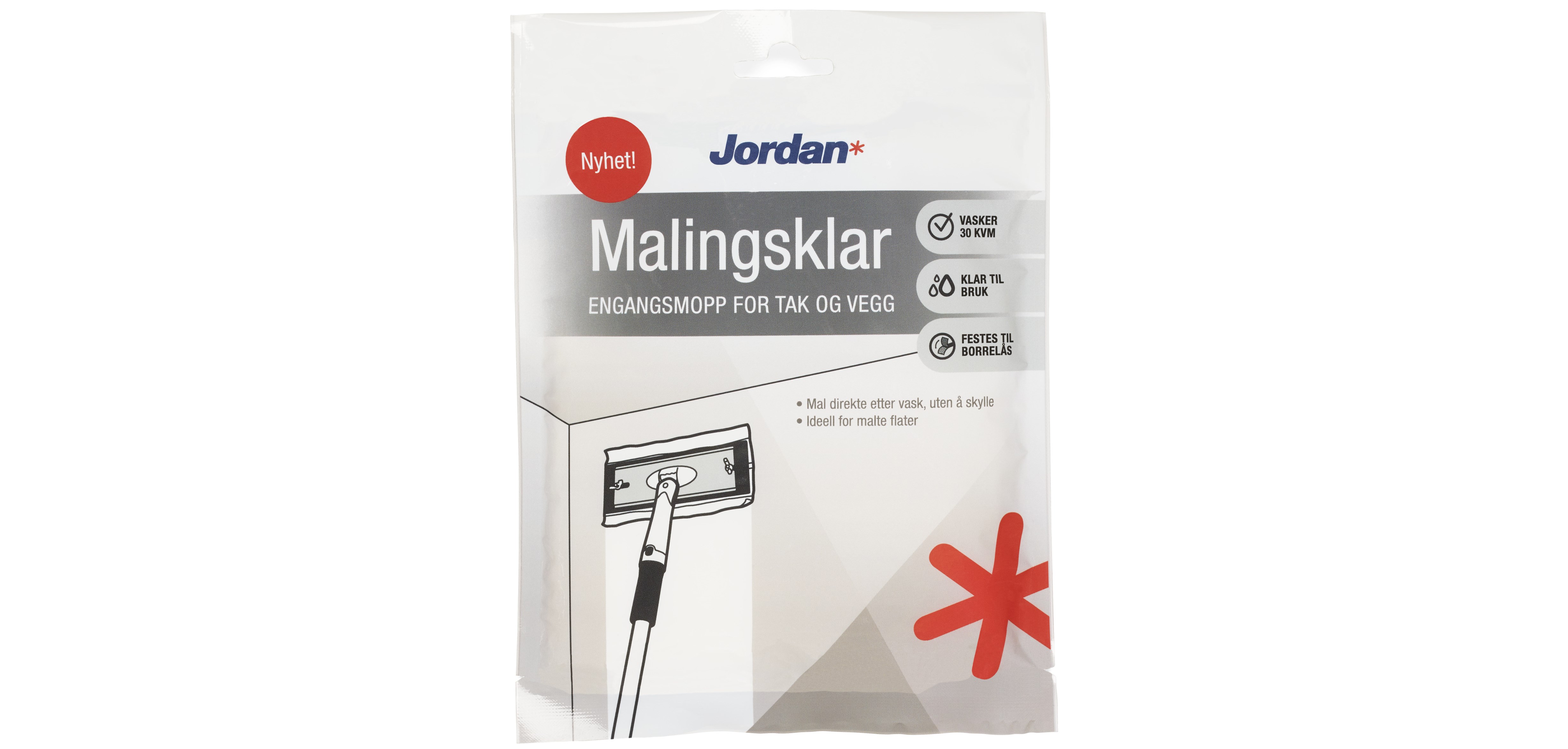 Malingsklar med forvask