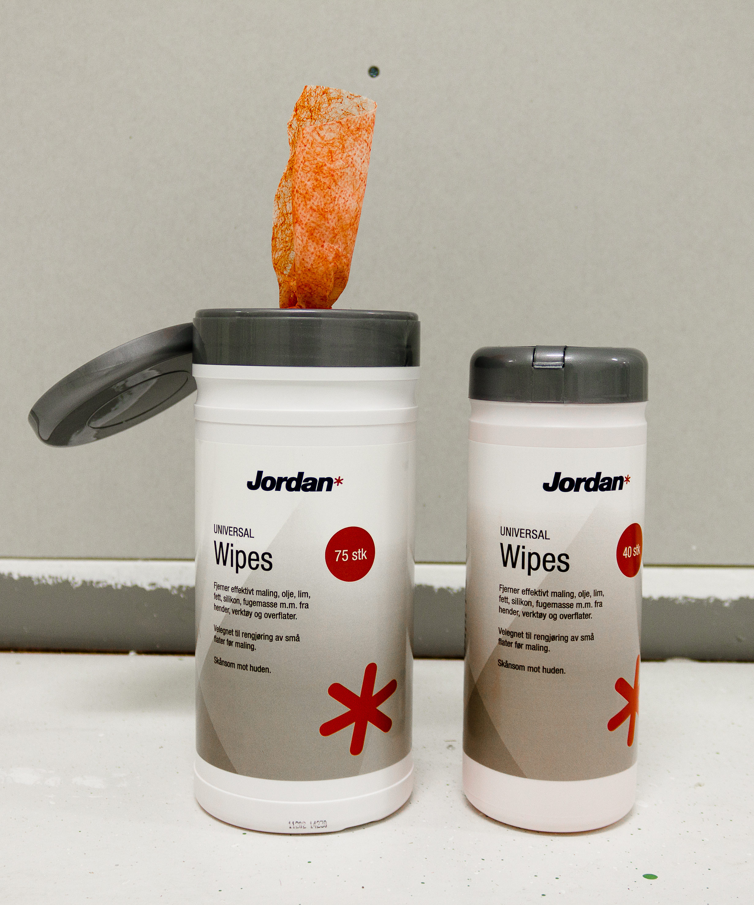 Enkel rengjøring før maling