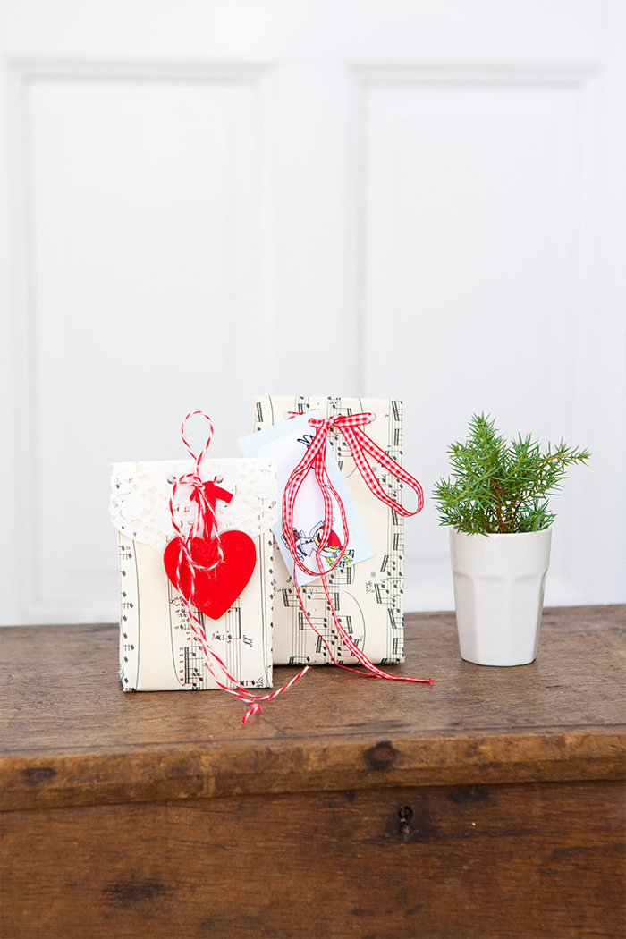 Tips til juleverksted: Hjemmelagde gaveposer