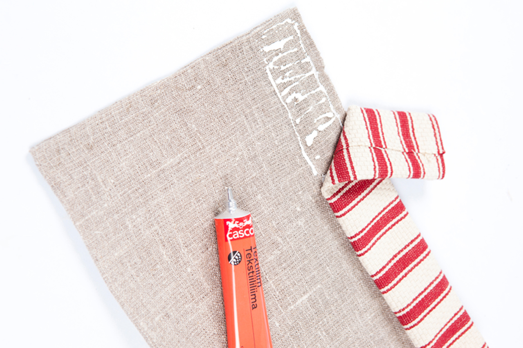 Tips til juleverksted: Pose til julekortene