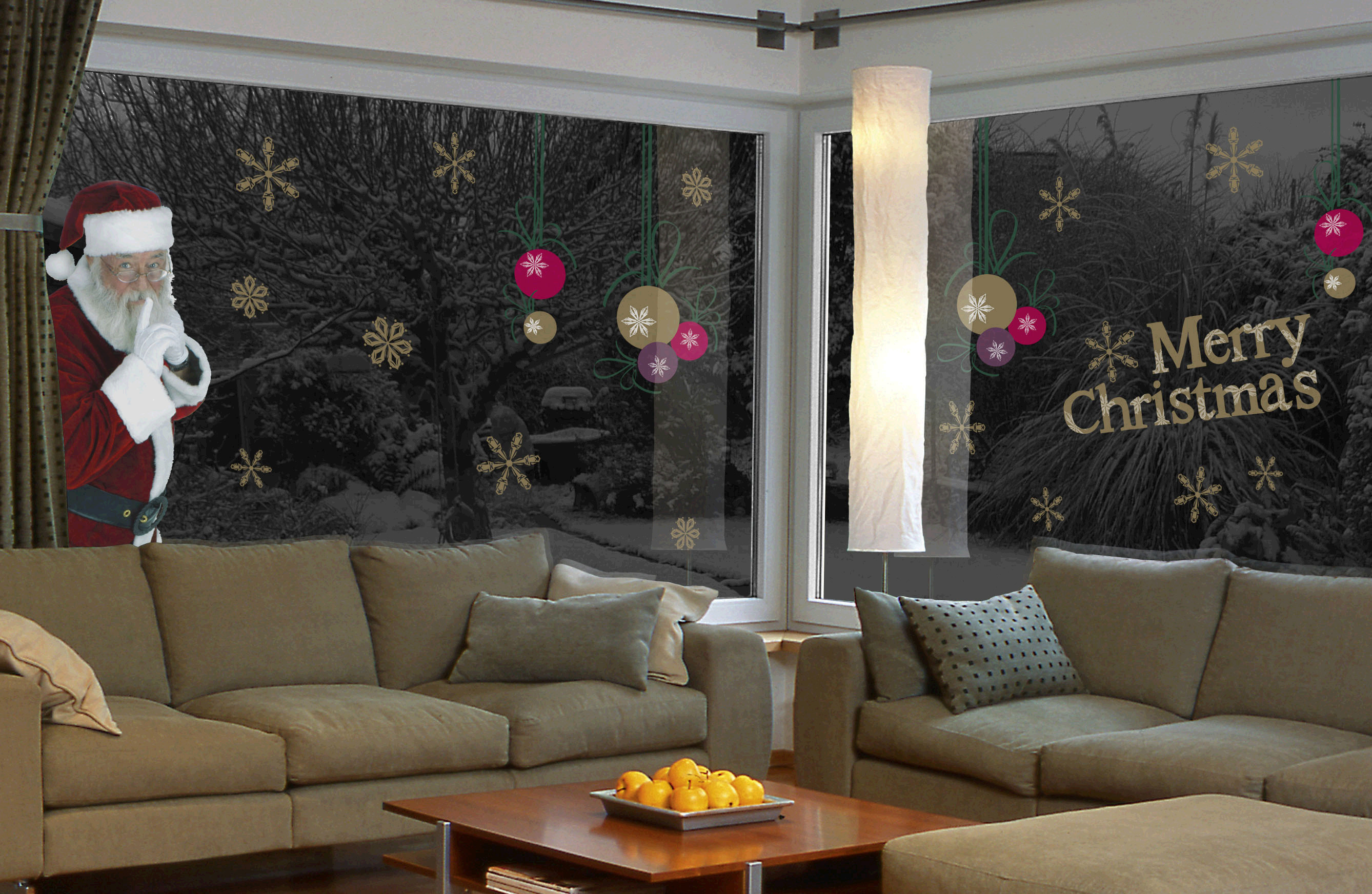 Enkle juledekorasjoner