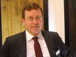 Christer Persson er daglig leder i Kährs Group, der tregulvprodusentene Kährs og Karelia inngår sammen med Upofloor.