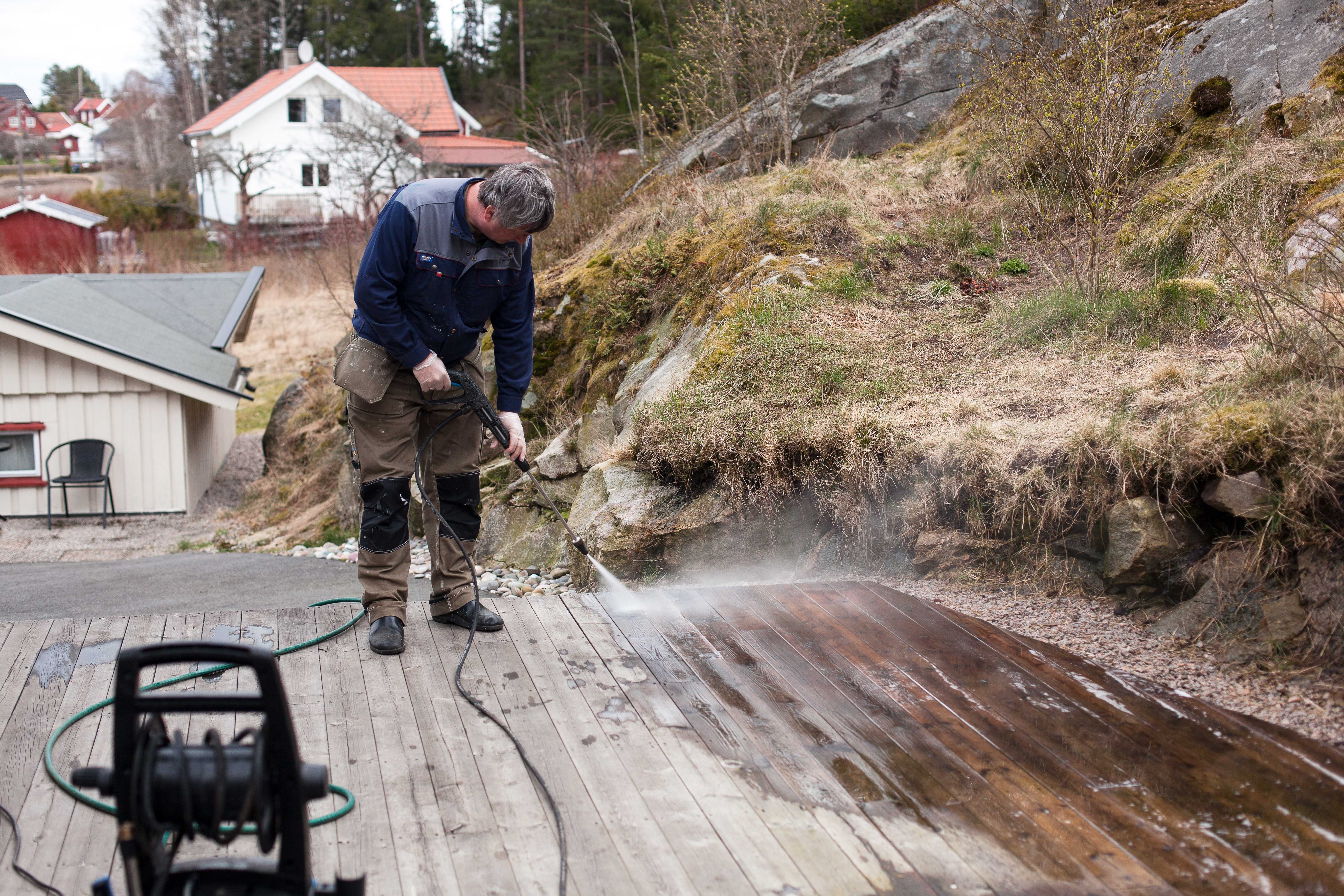 Terrassevask - slik gjør du det