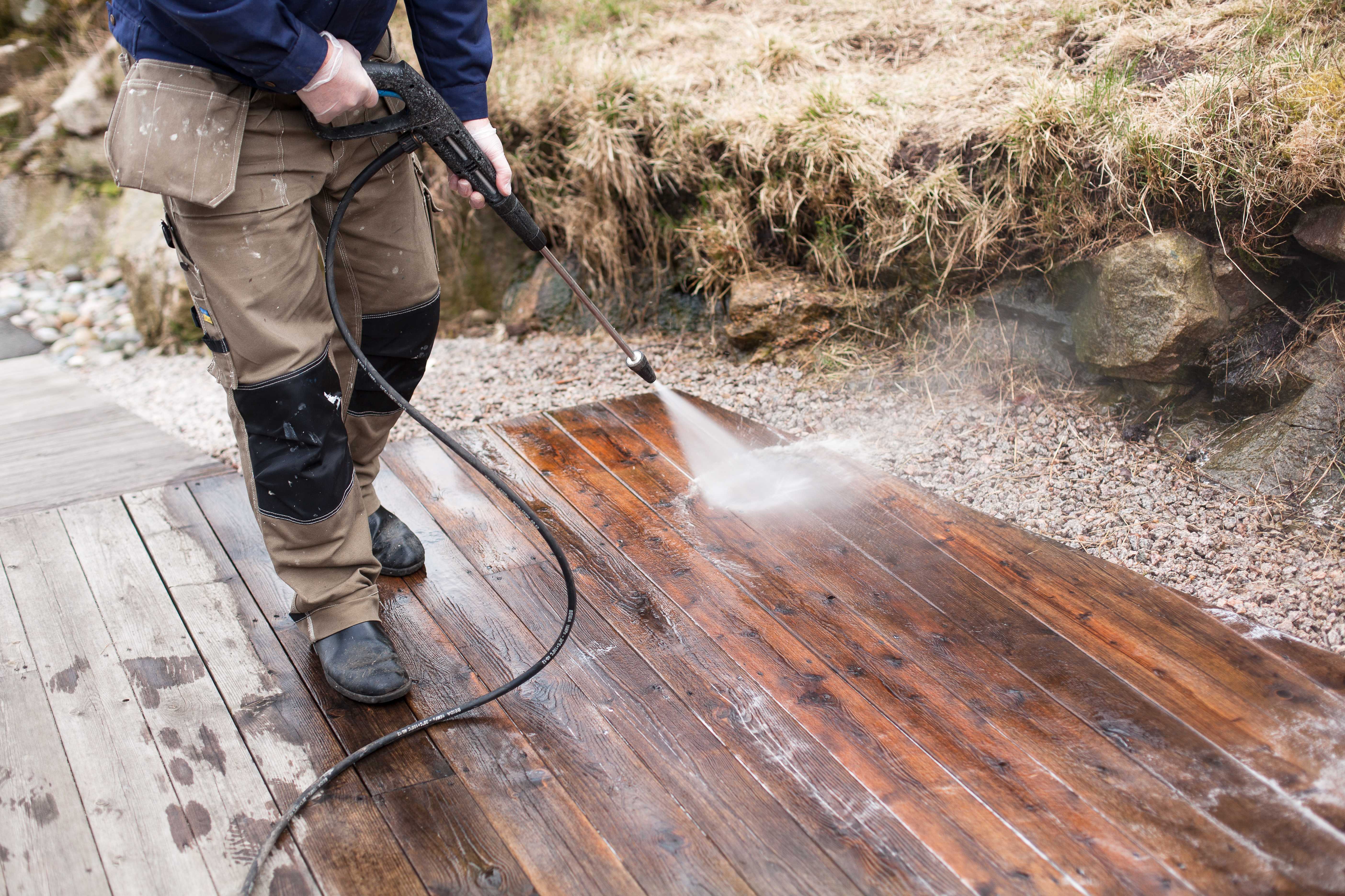 Høytrykksspyler må benyttes med varsomhet.