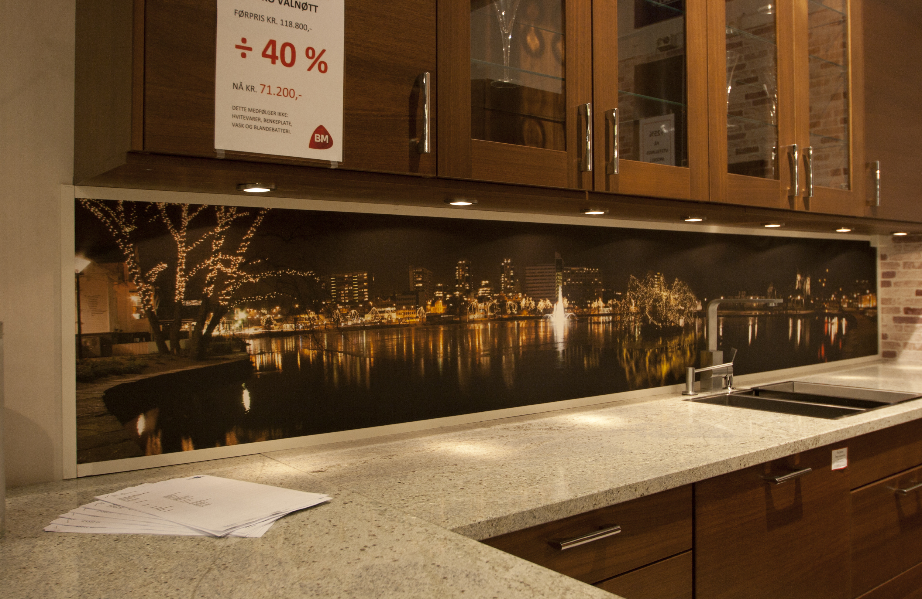 Fra blindsone til blikkfang på kjøkkenet