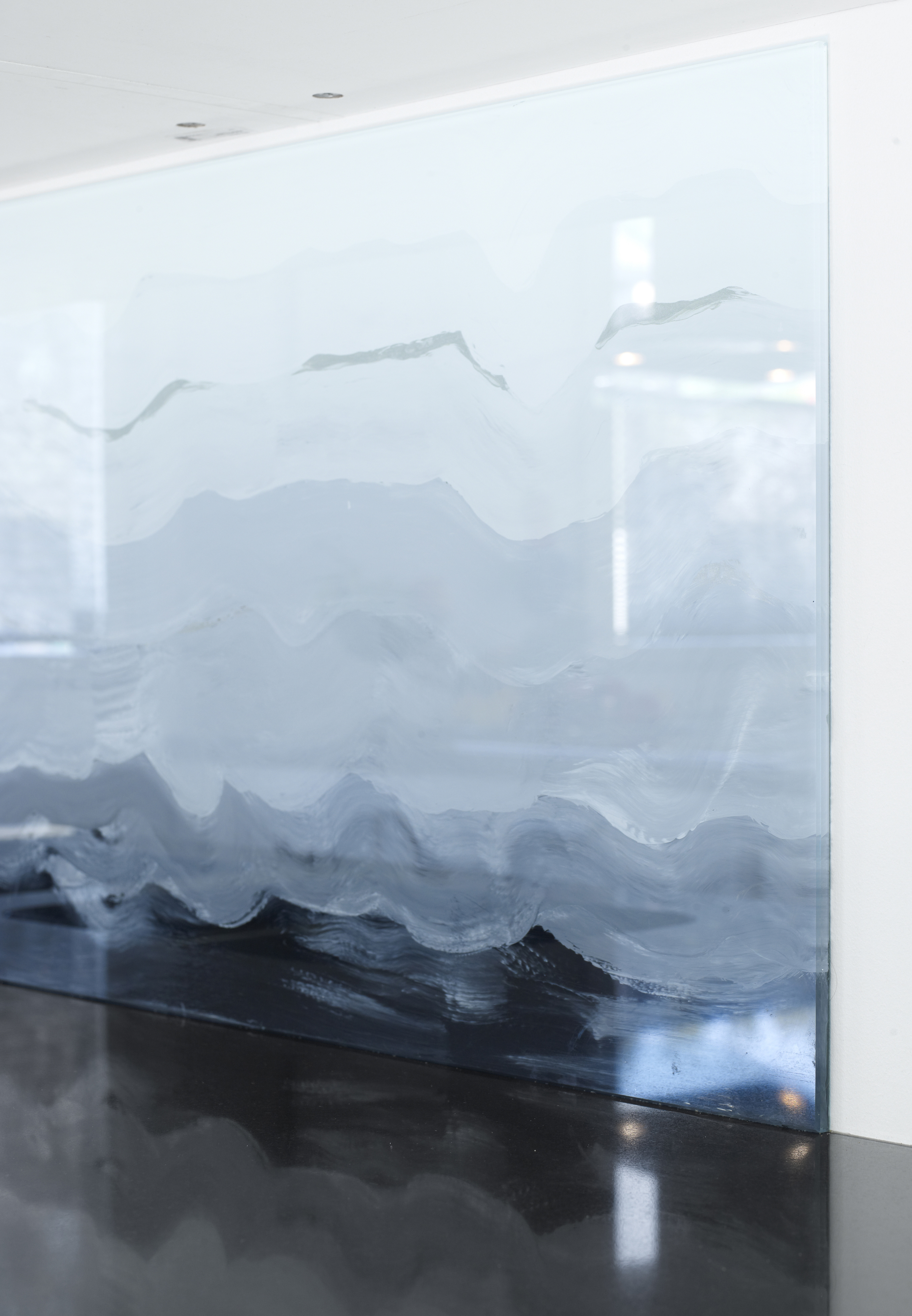 Eksempel 2: Glassplate over kjøkkenbenken