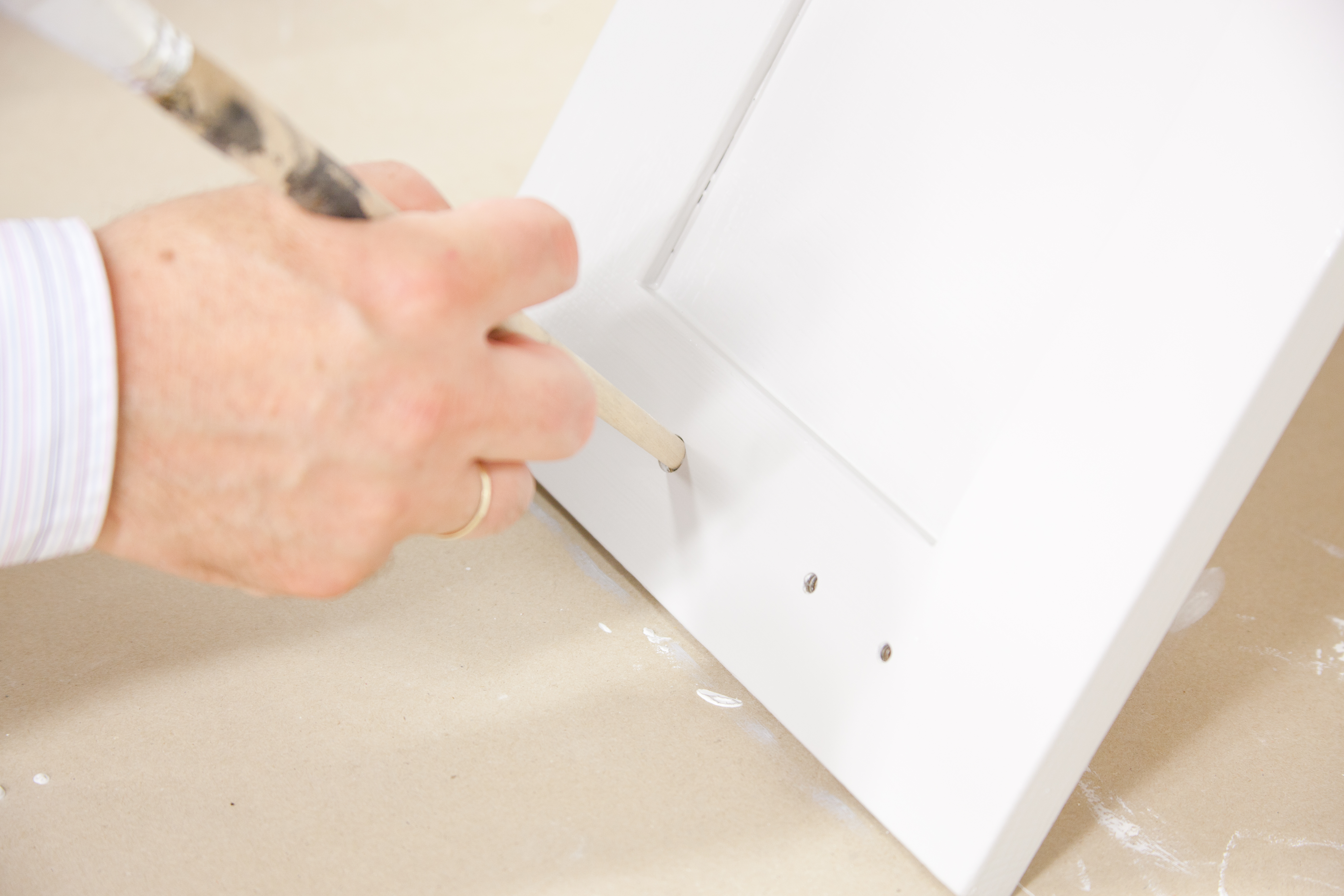 Slik maler du kjøkkeninnredningen