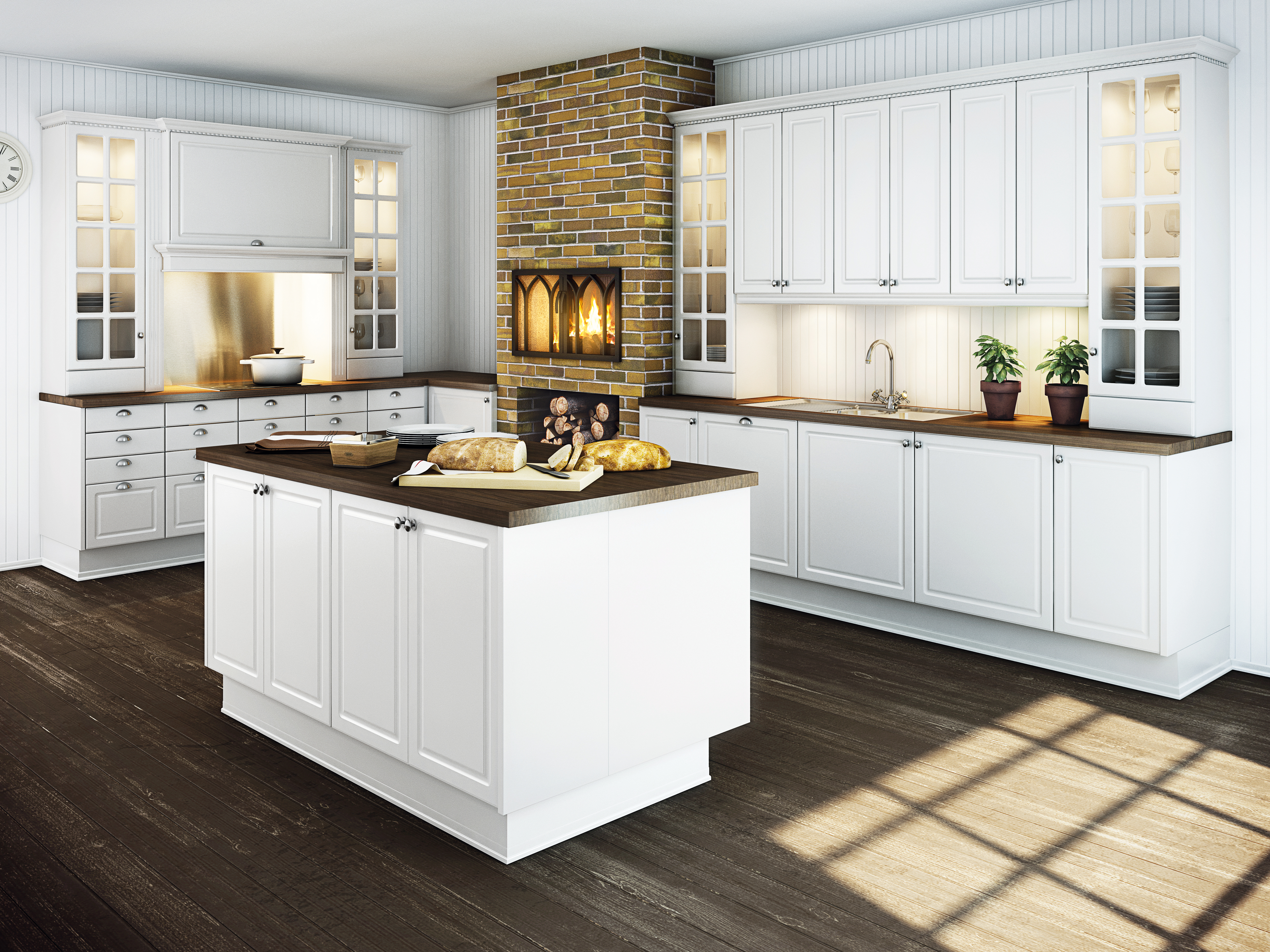 Hvitt er fortsatt de flestes favoritt.