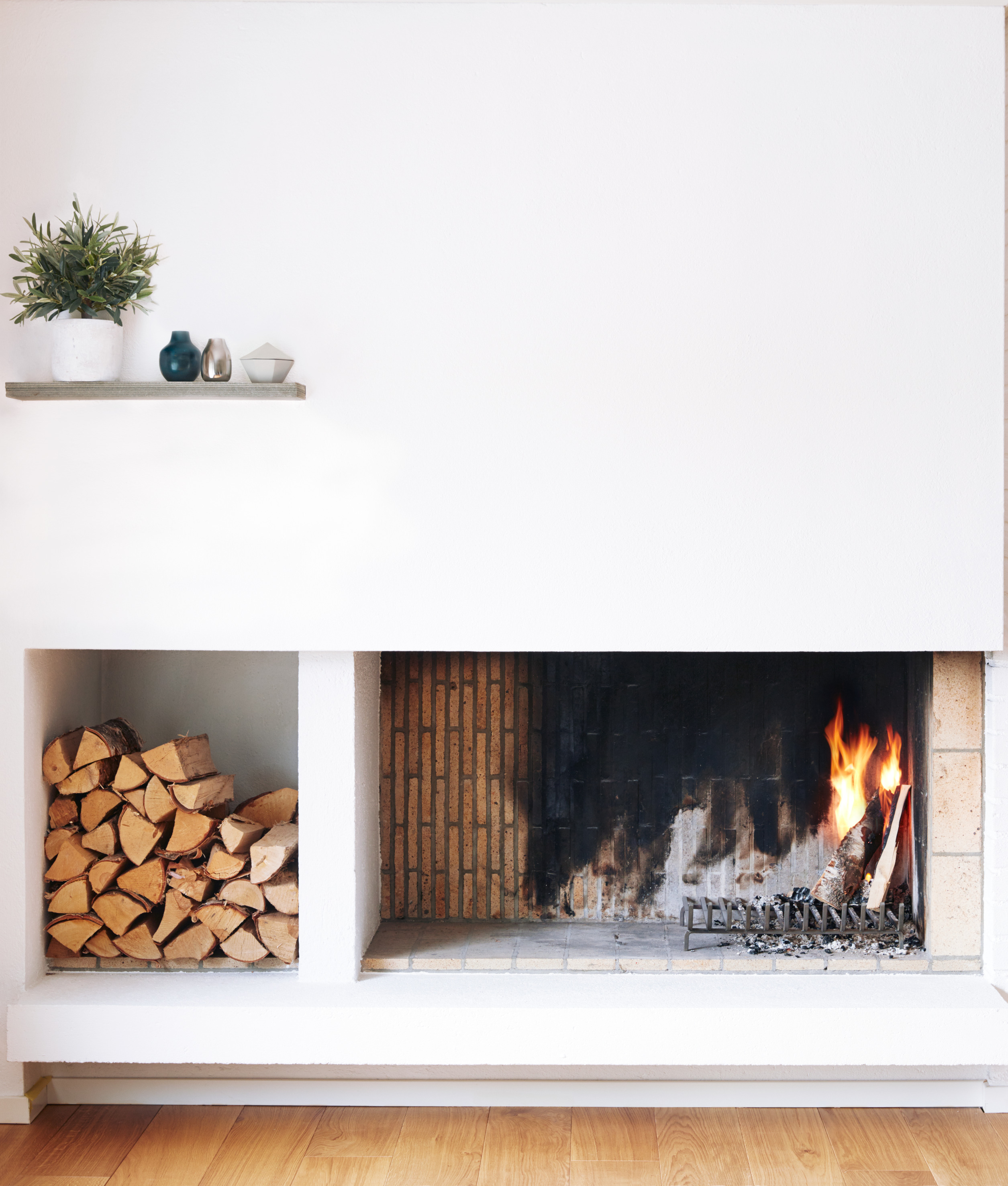 Sperrende maling til peismur