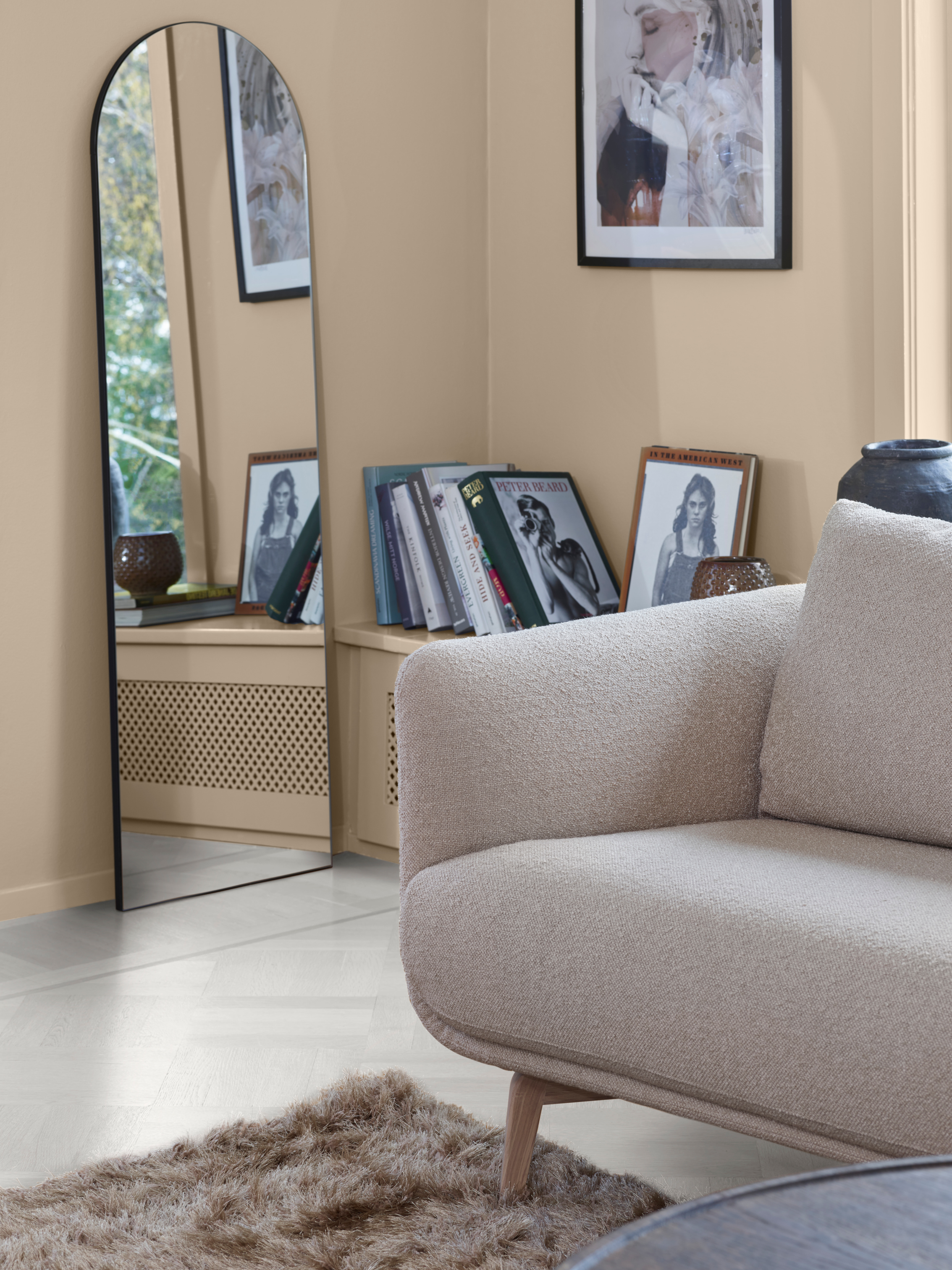 Stue malt i farge Klassisk Brunbeige fra Nordsjö Idé & Design