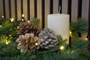 KONGLER: Malte kongler passer perfekt i en julekrans, og gir et lunt og koselig utrykk.