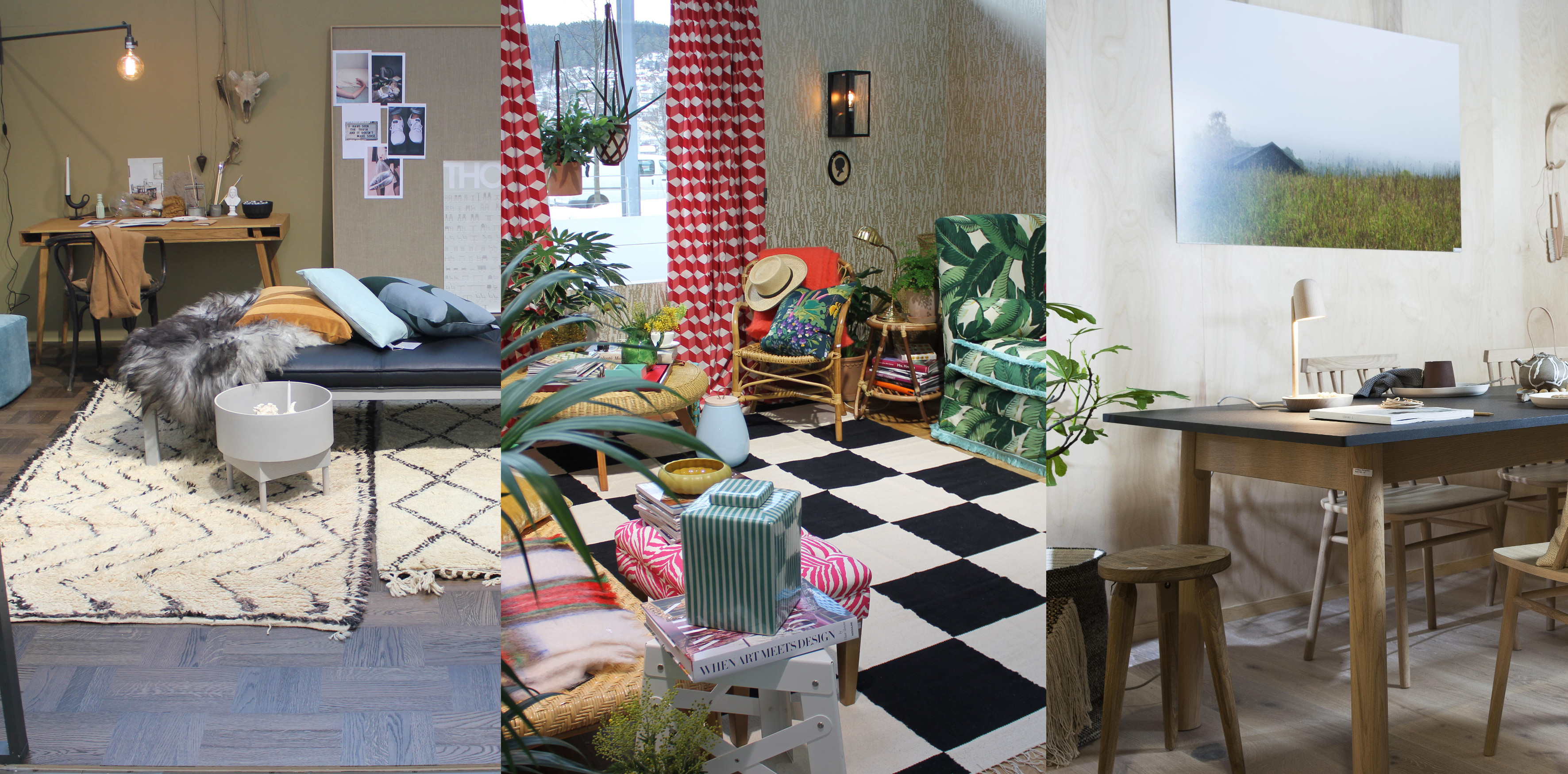 Tre om å bo koselig